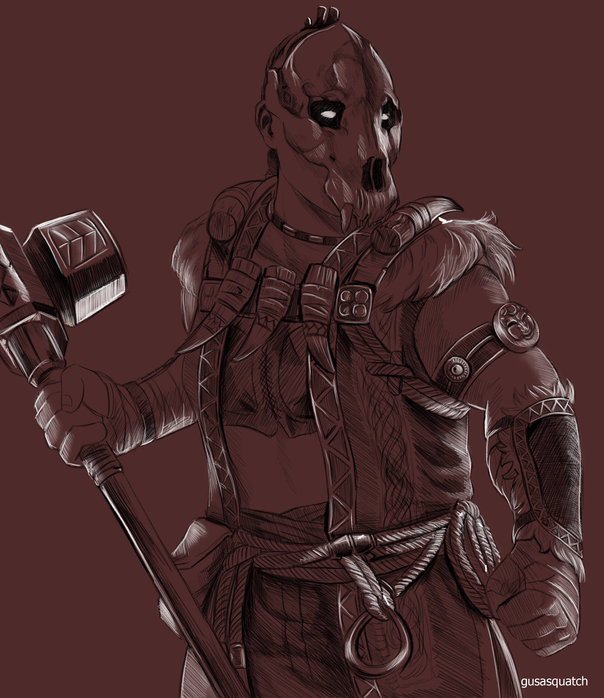 Artstation For Honor Heroes Gustavo Oliveira