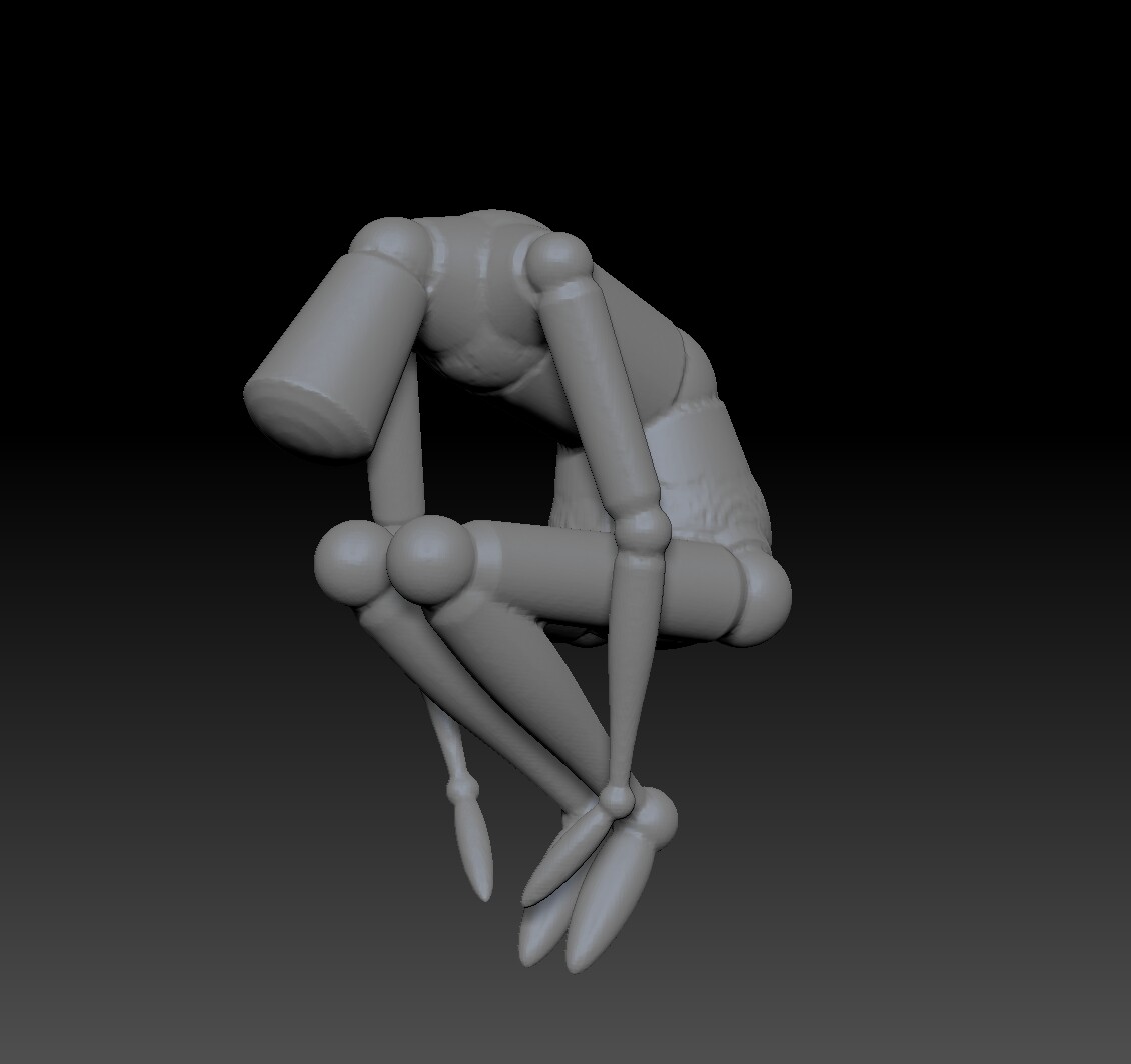 Zbrush mannequin to start things off
