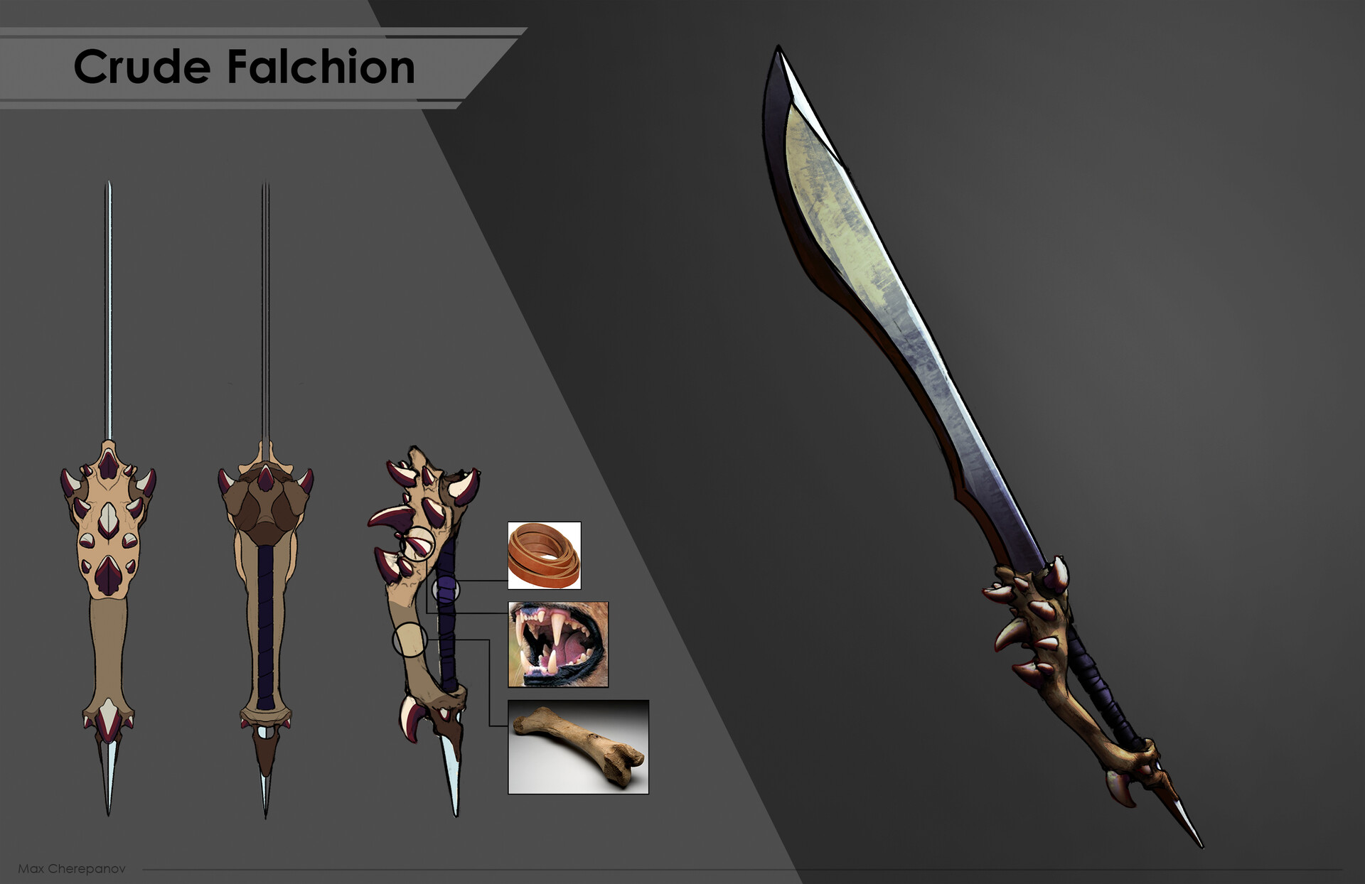 arcuz 2 sword axe or falchion
