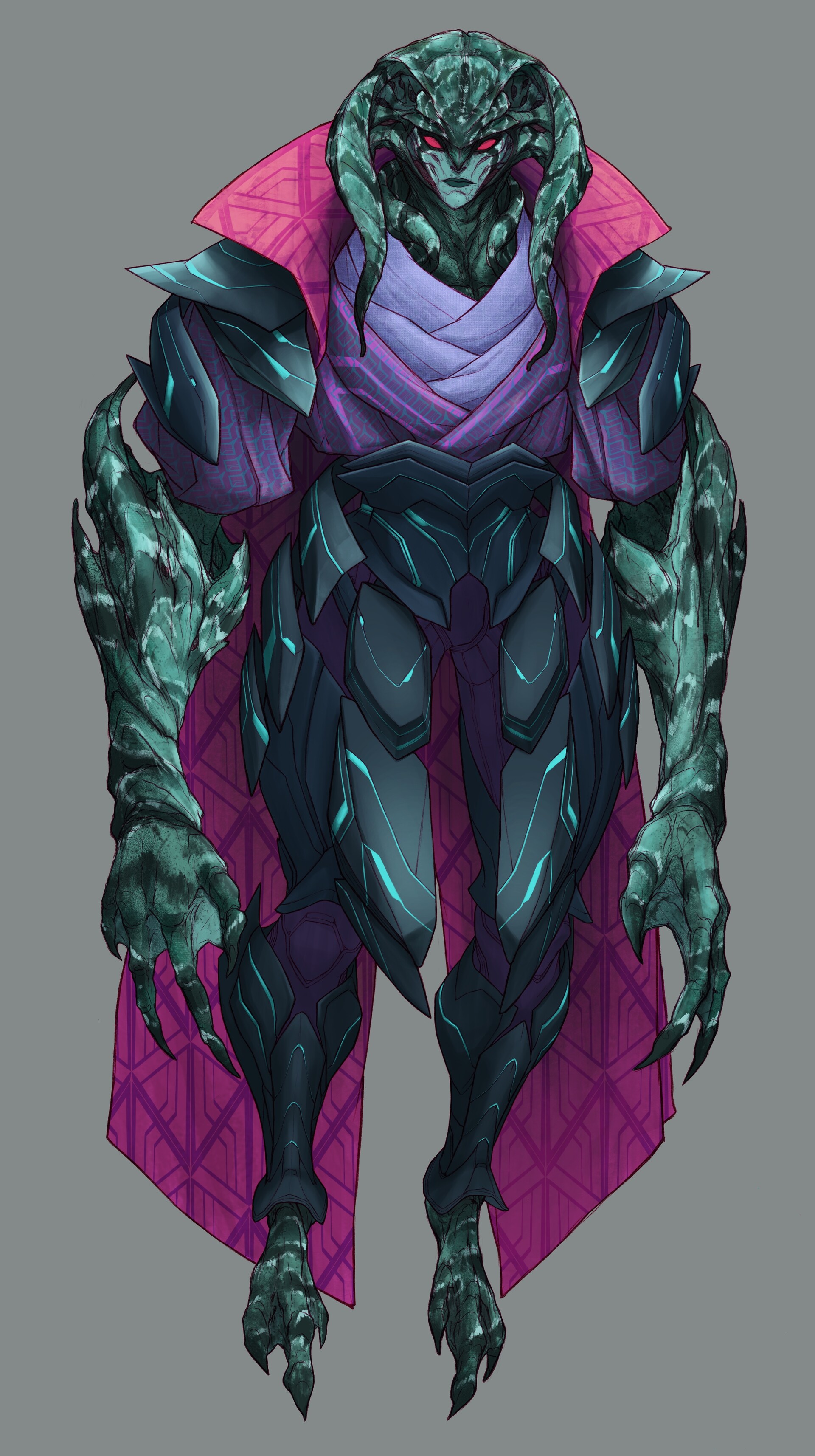 Artstation Alien Race Uulgutha Kro Mygula The Tyrant David Do