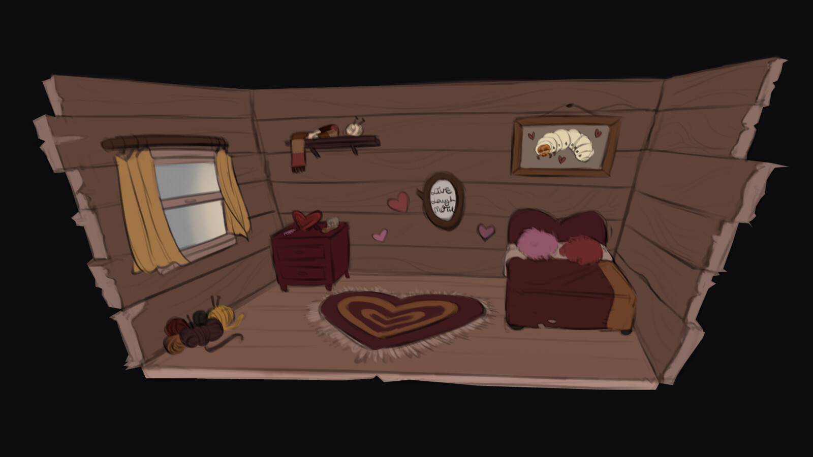 Dayna Kernjak - Matilda's Room Concept