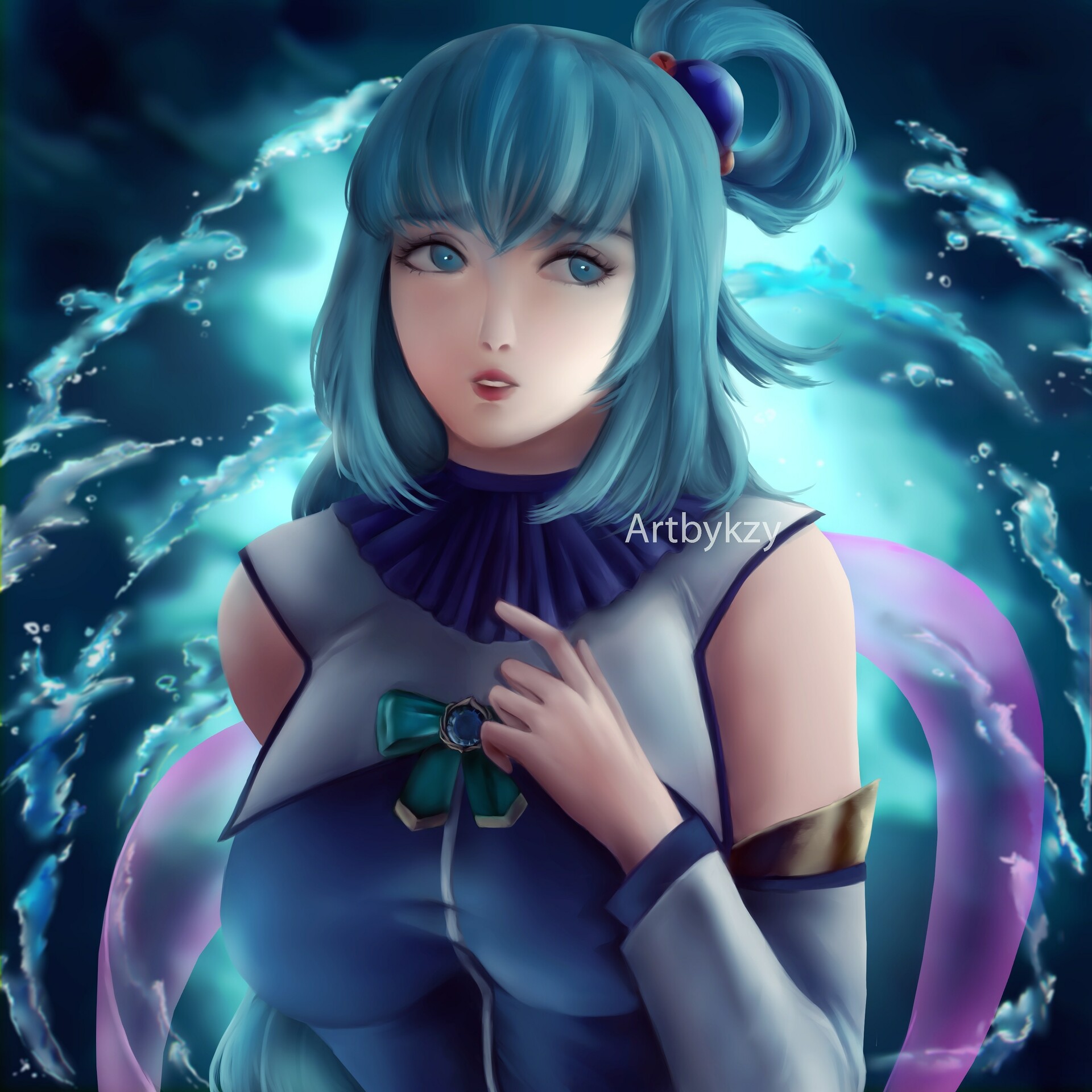 ArtStation - Aqua(the Goddess) Fan art