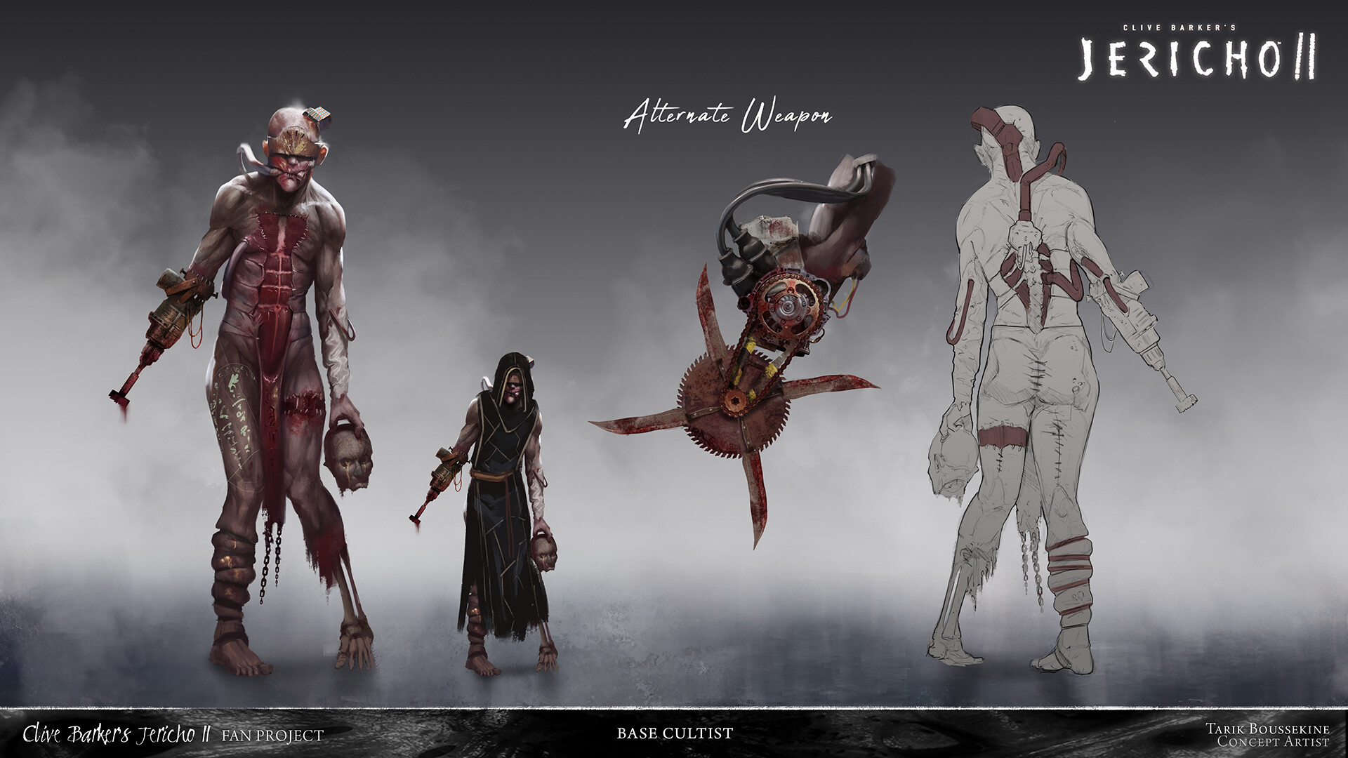Tarik Boussekine Clive Barker S Jericho 2 Cultist