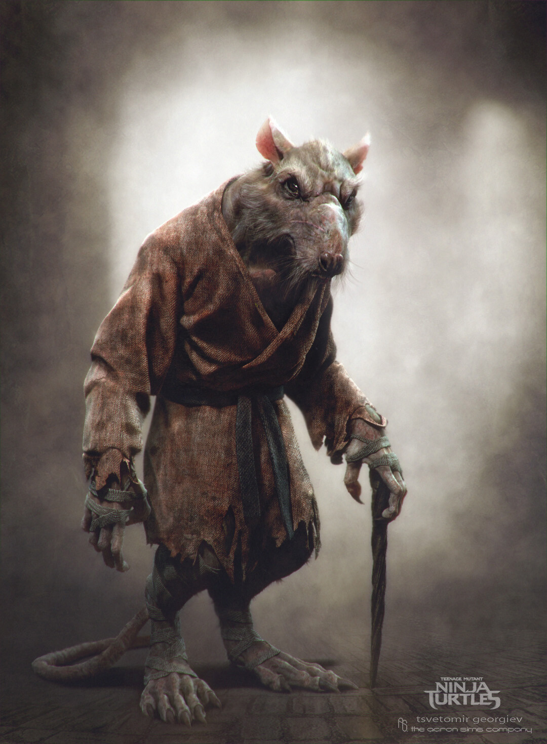 ArtStation designs for teenage mutant ninja turtles