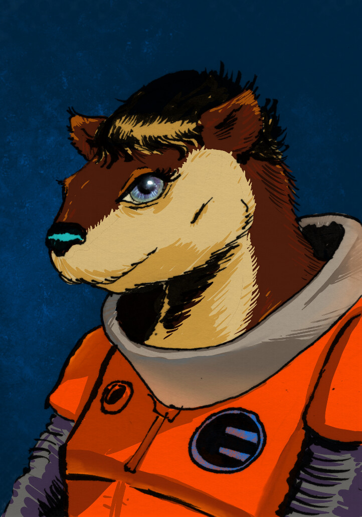 Bob Belote Emily The Space Otter