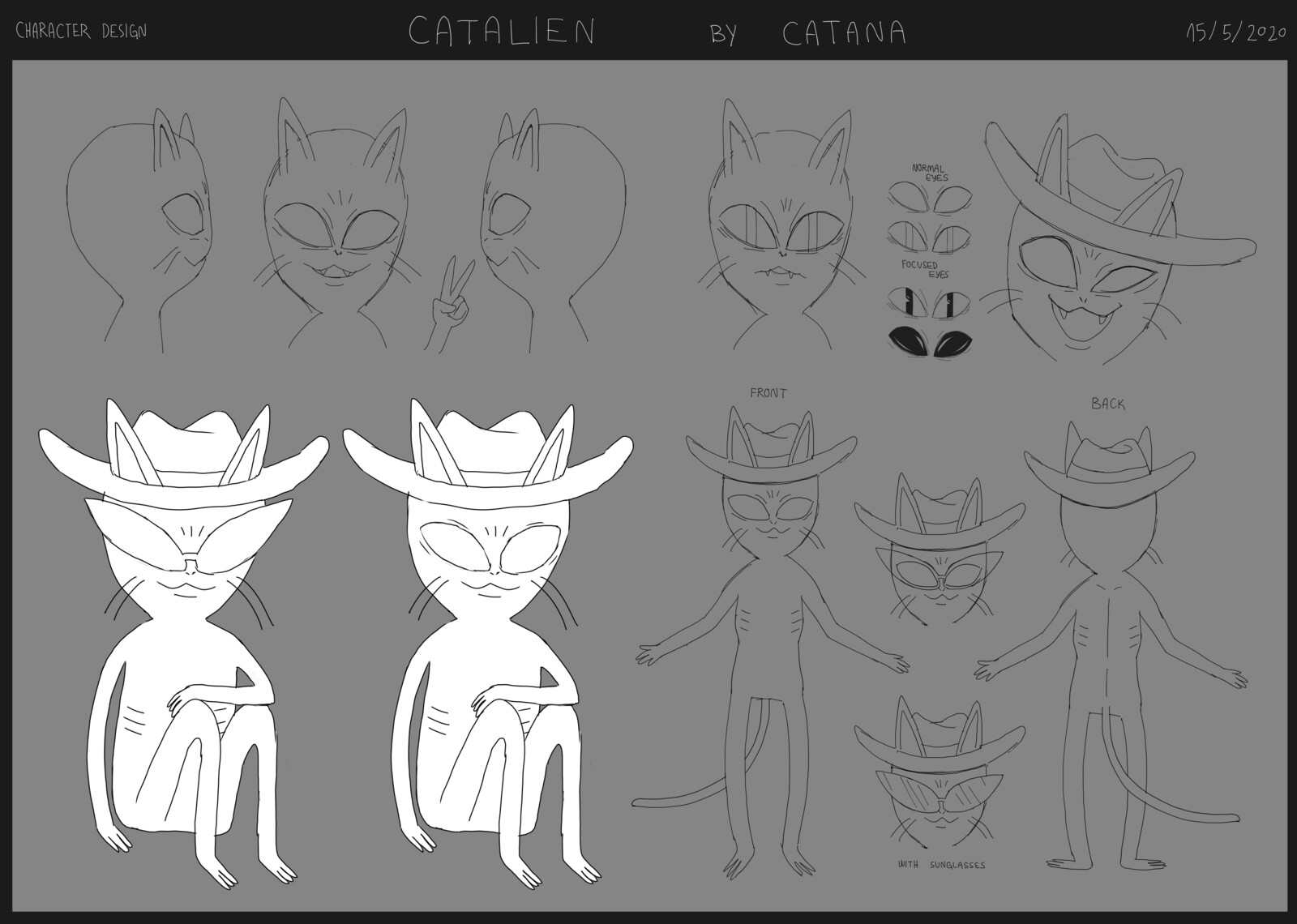 Catalien Character Design
