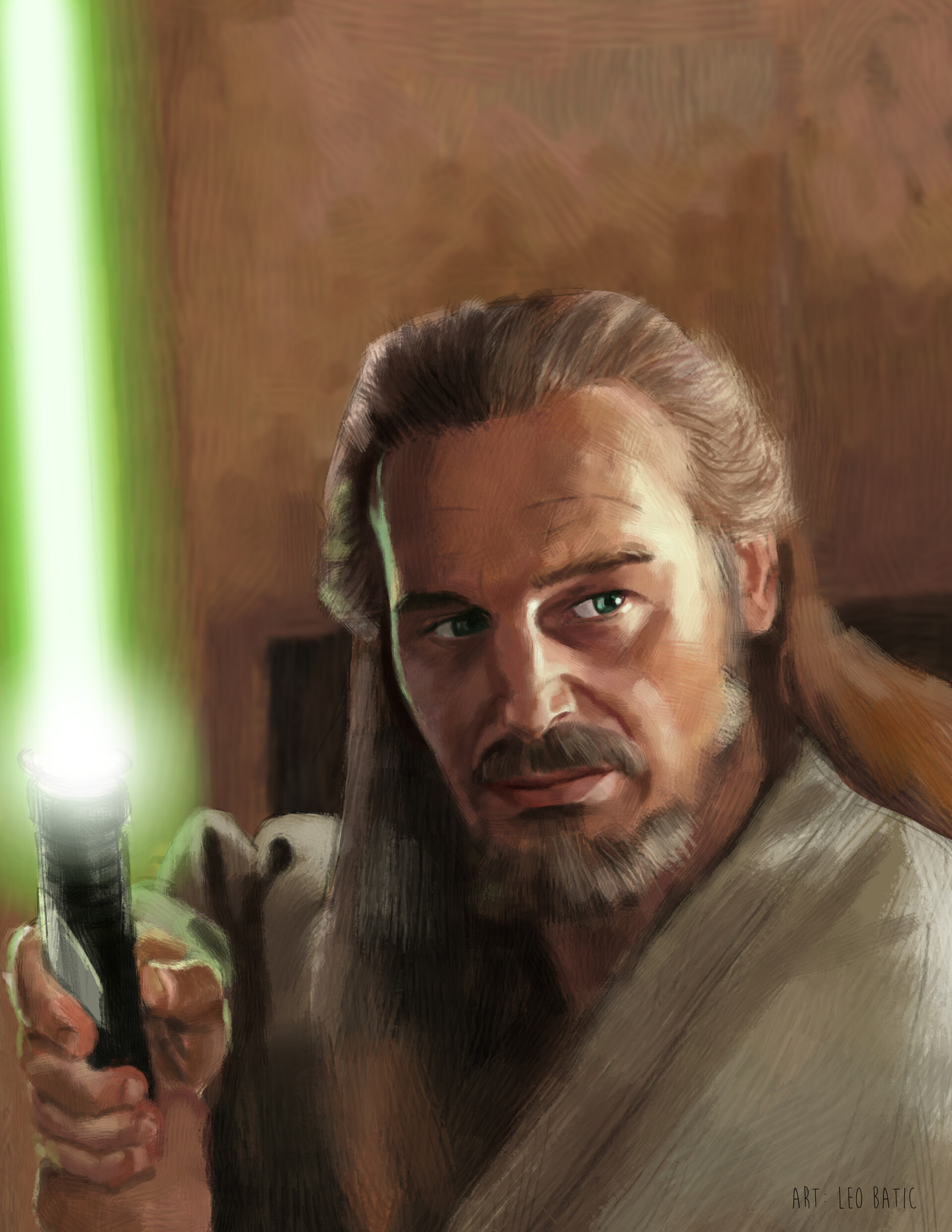 Qui gon jinn hi-res stock photography and images - Alamy