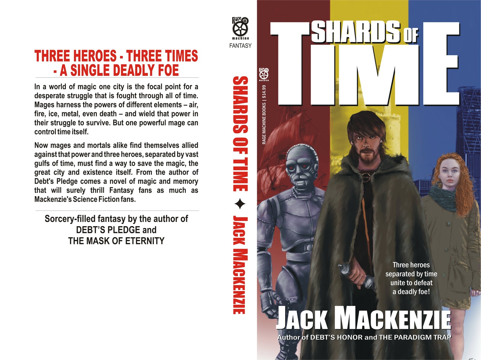 Cover art with type