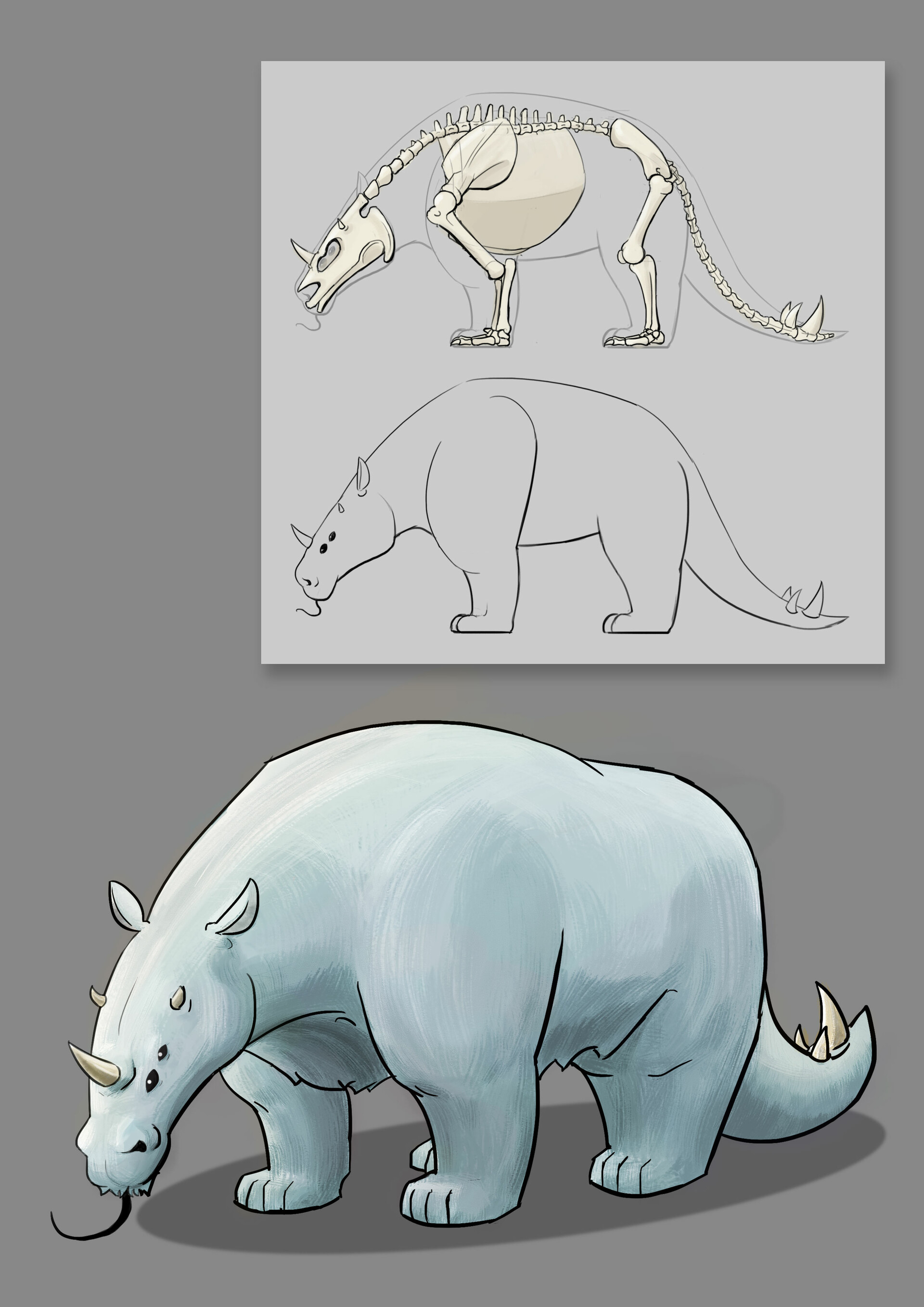 artstation fantasy creature design