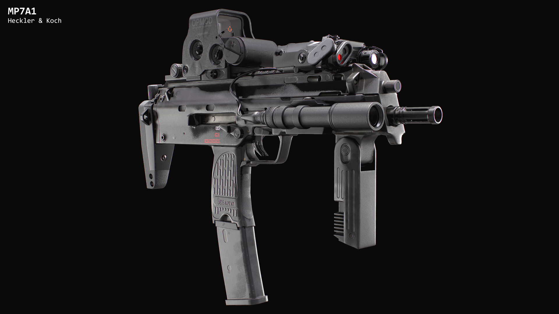 ArtStation - H&K MP7A1