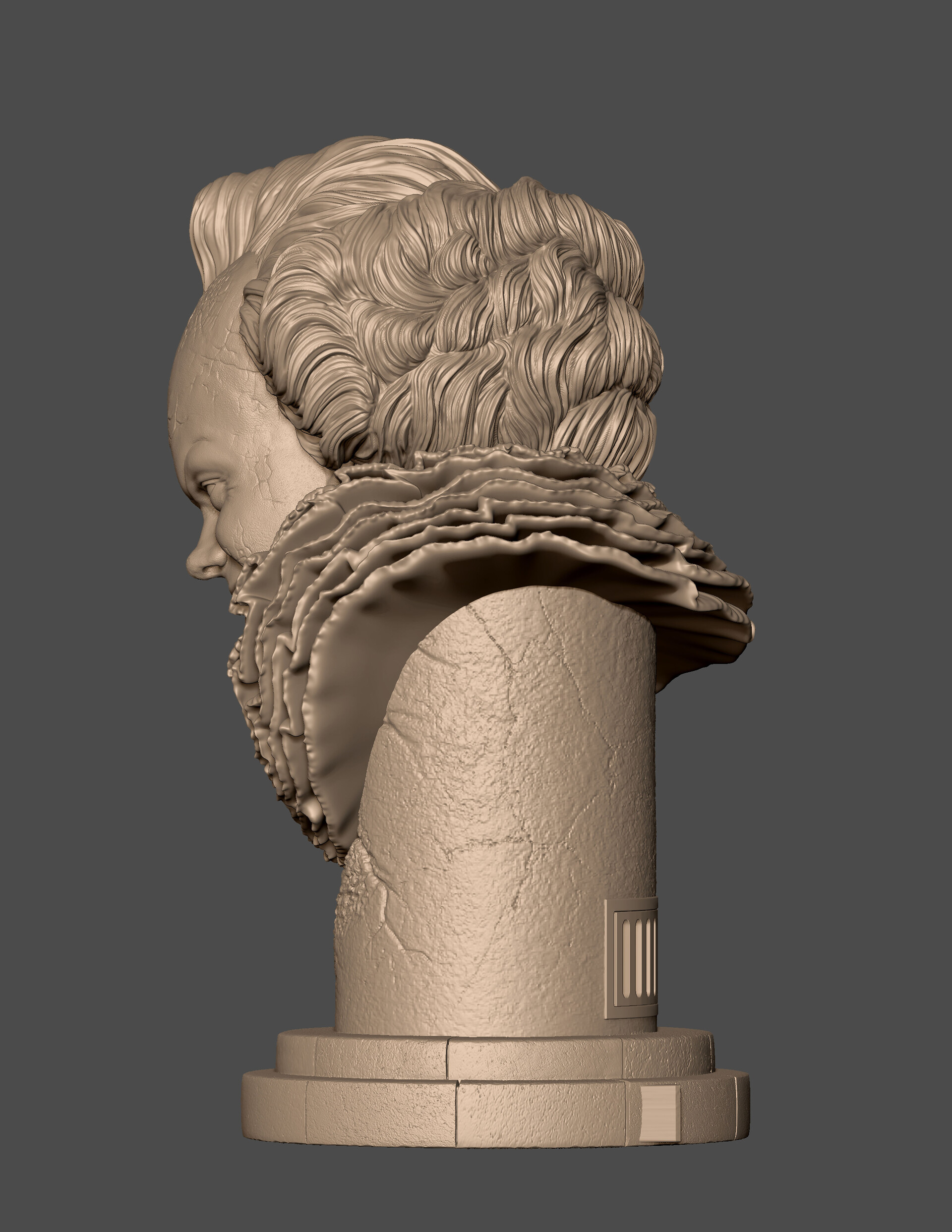 Artstation Pennywise It Chapter 2 Bust Legends In 3d Half