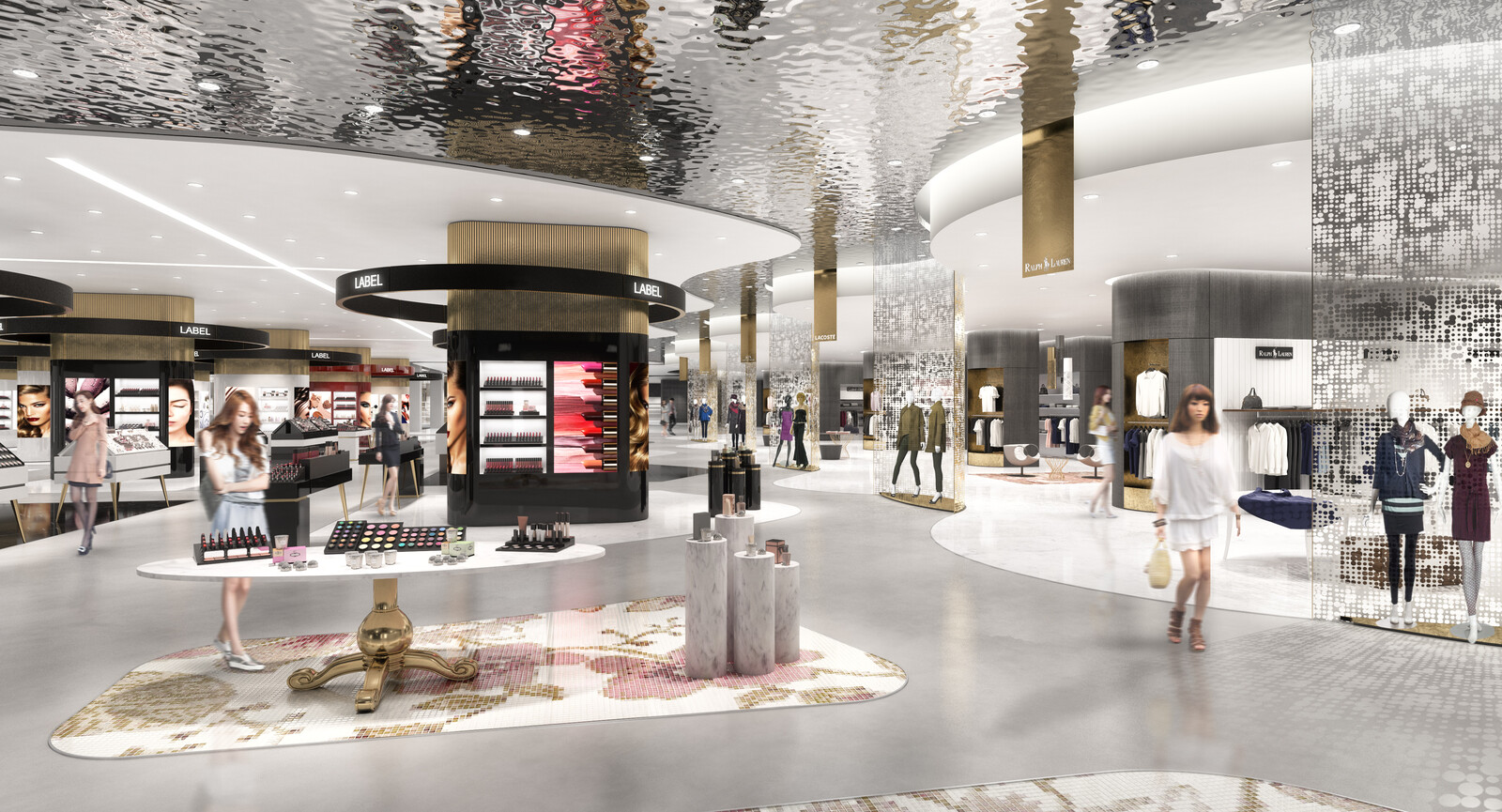 luxury shopping mall