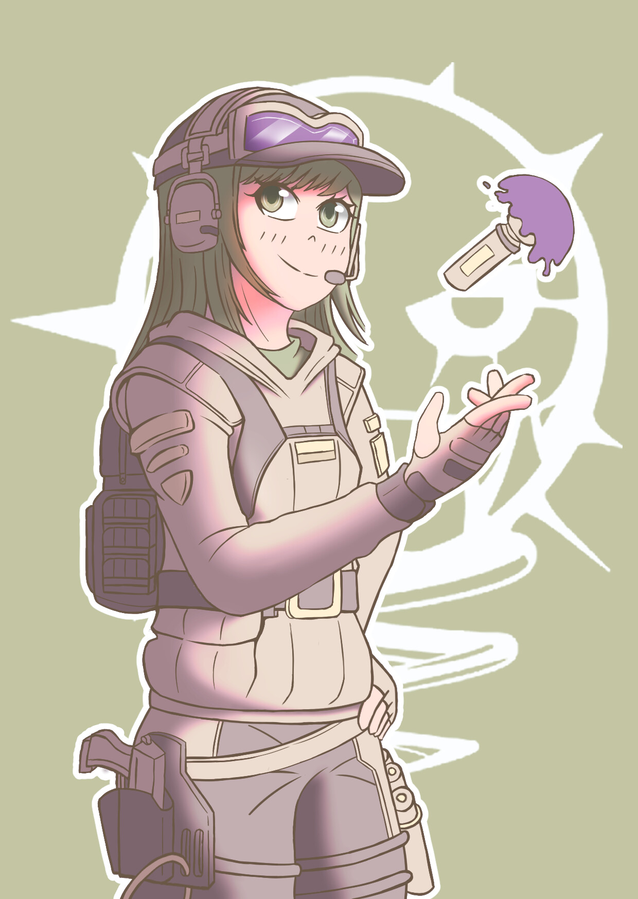 ArtStation - Ela fan art from RB6