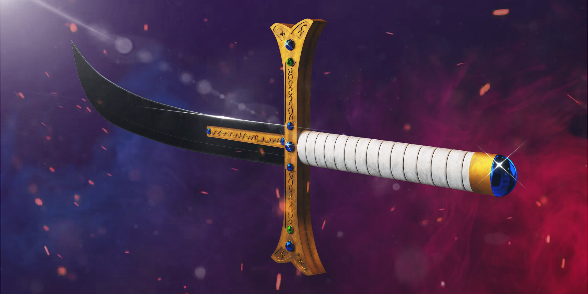Yoru sword of Drakule Mihawk