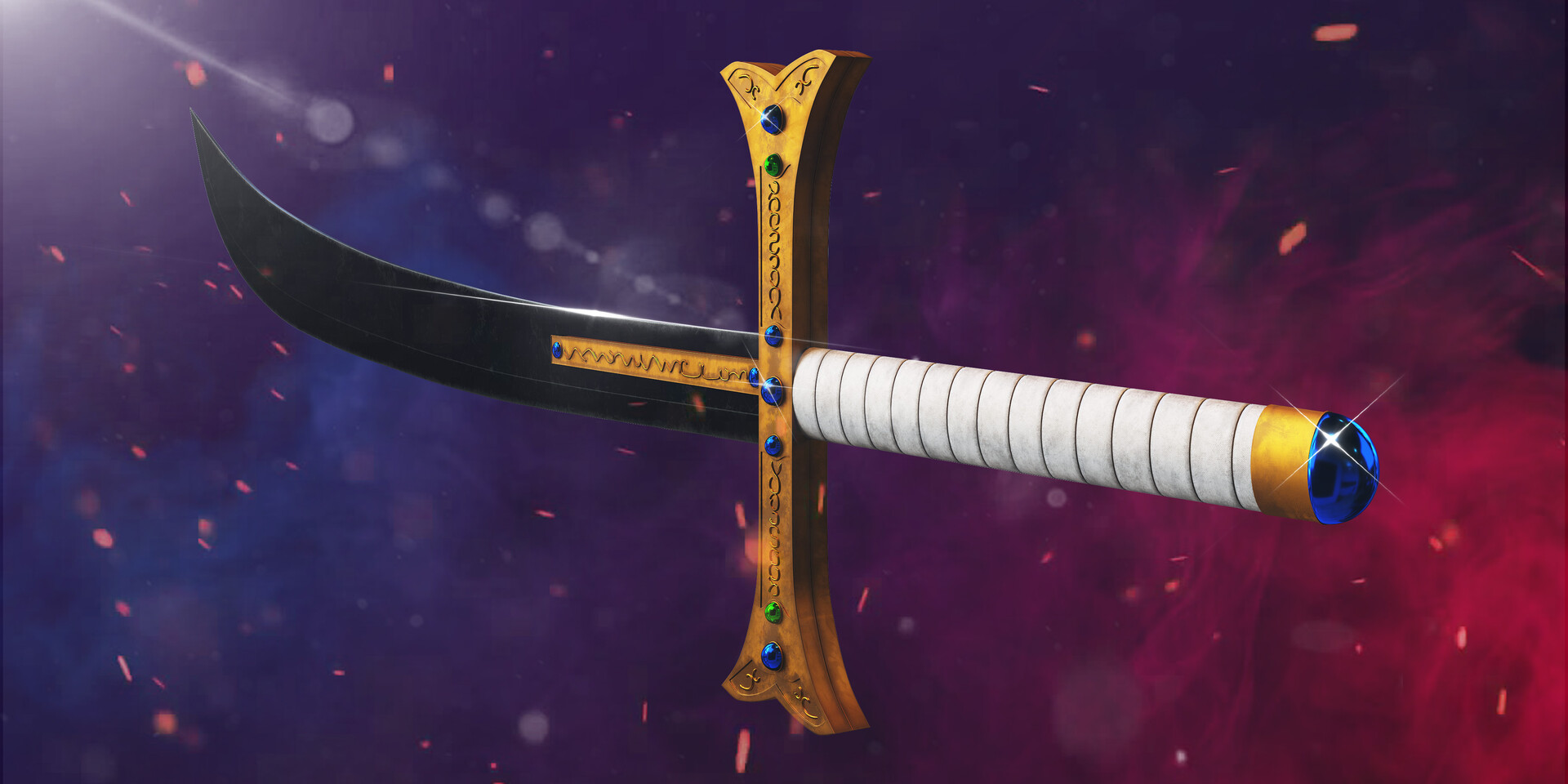 One Piece - Dracule Mihawk's Yoru Greatsword