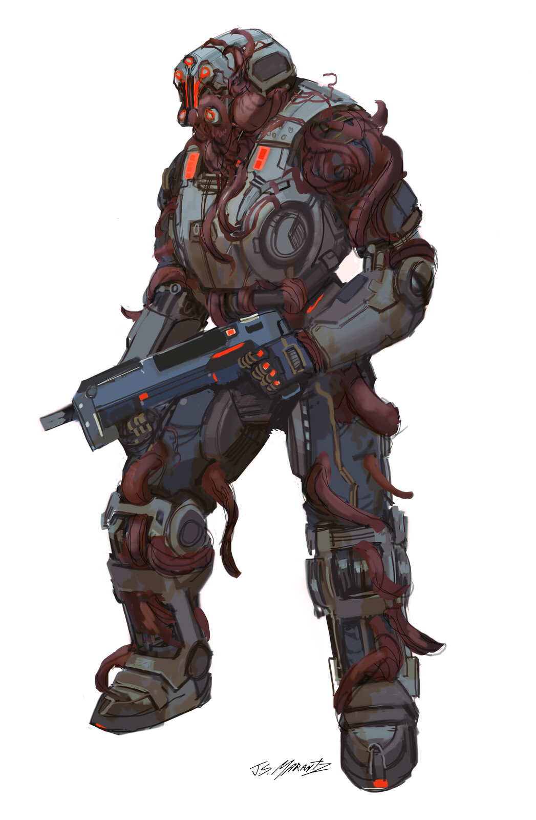 GEARS 5: INFECTED DEEBEES SKETCHES