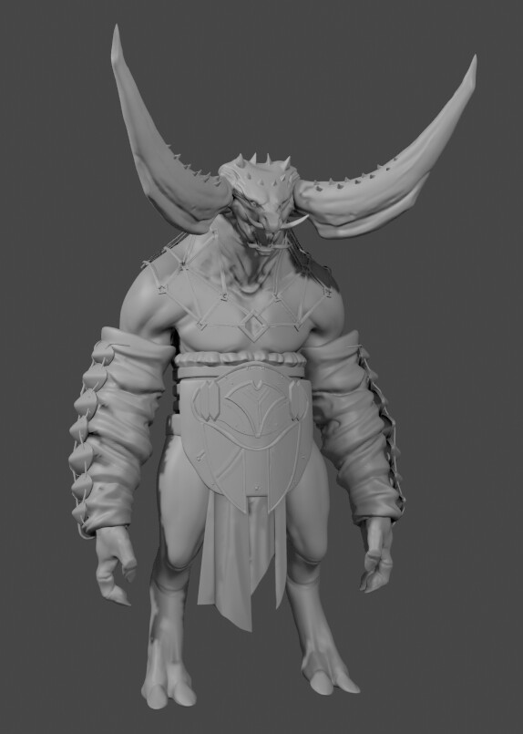 ArtStation - Bullhead Creature