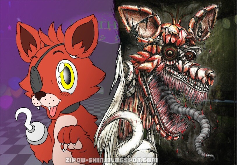 ArtStation - Fnaf Foxy Fanart