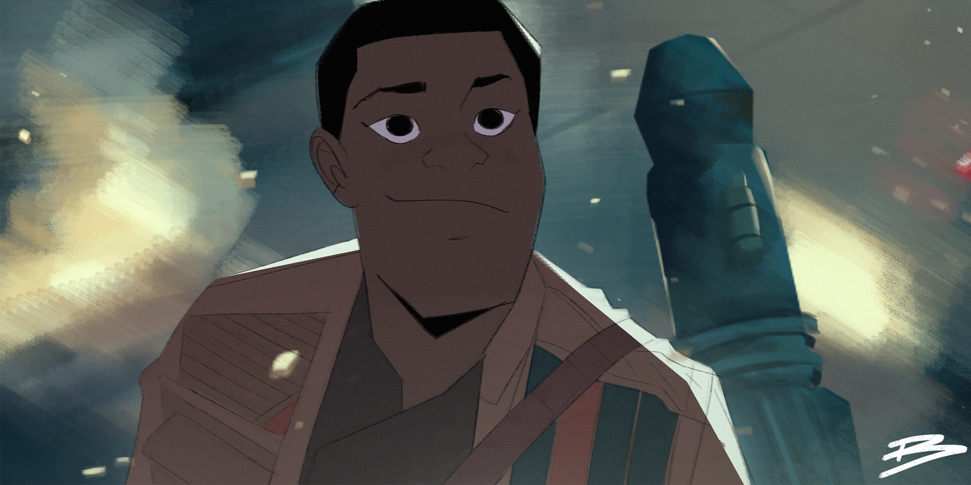 Artstation Star Wars Fan Art Finn Benadie Shekiel