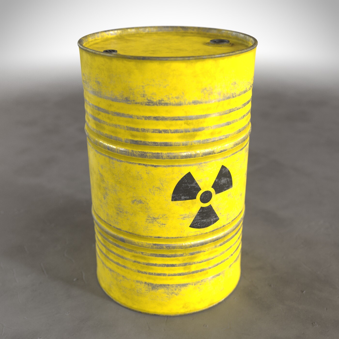René Frassek Radioactive Waste Drum