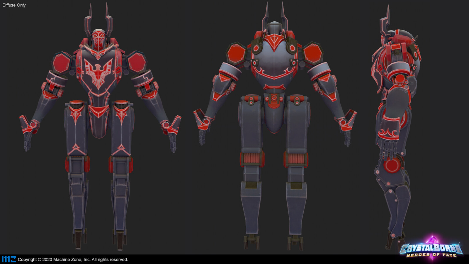 Vanyr sentry re-texturing (diffuse only)