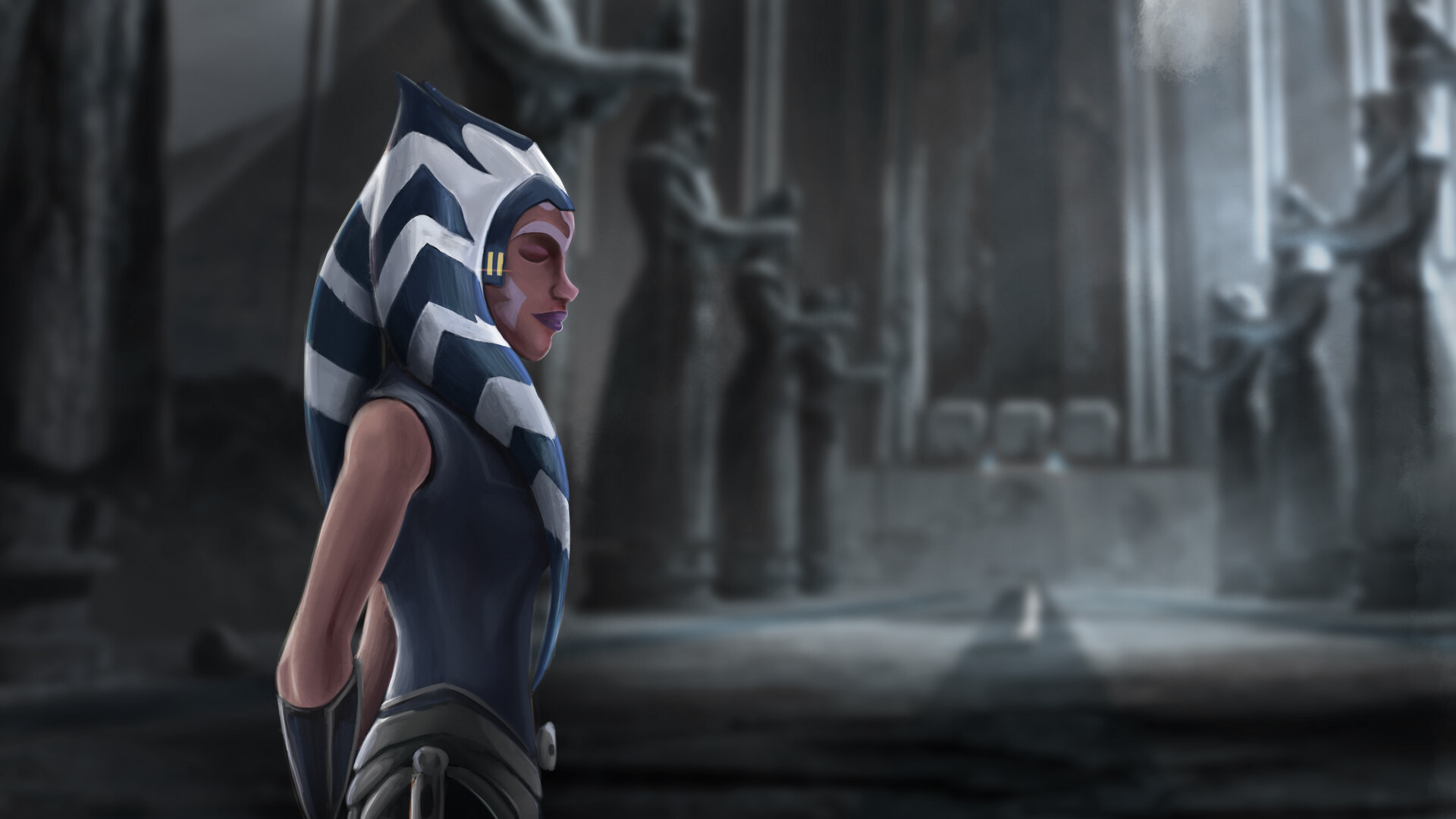 Artstation Ahsoka Tano Isaias Tello