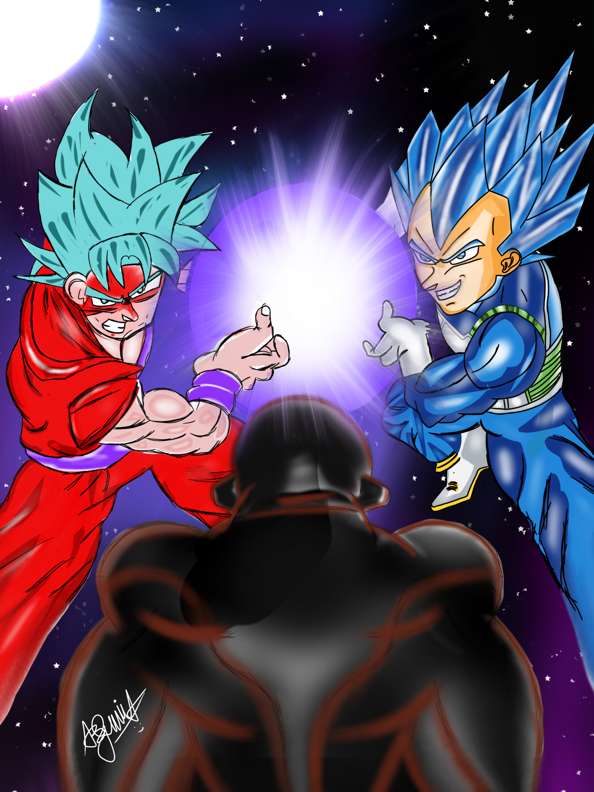 Artstation Dragonball Hero Ajay Ganvir