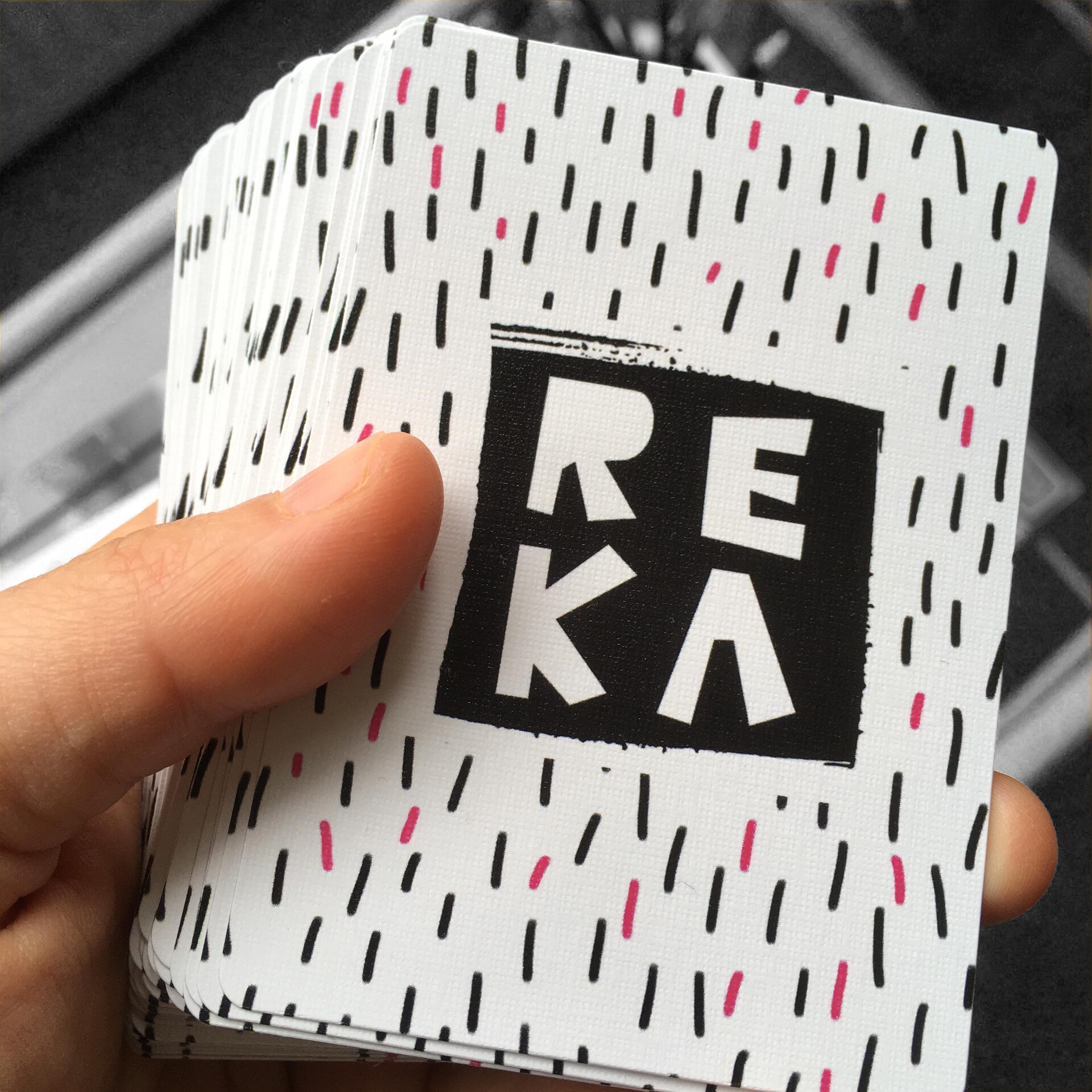 Reka Molnar - Playing cards