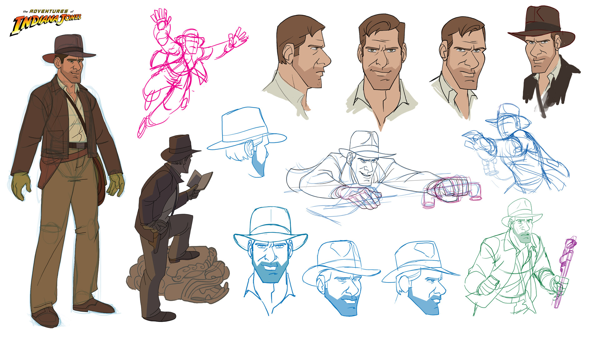 Patrick Schoenmaker - Animated Adventures Of Indiana Jones Concept Art