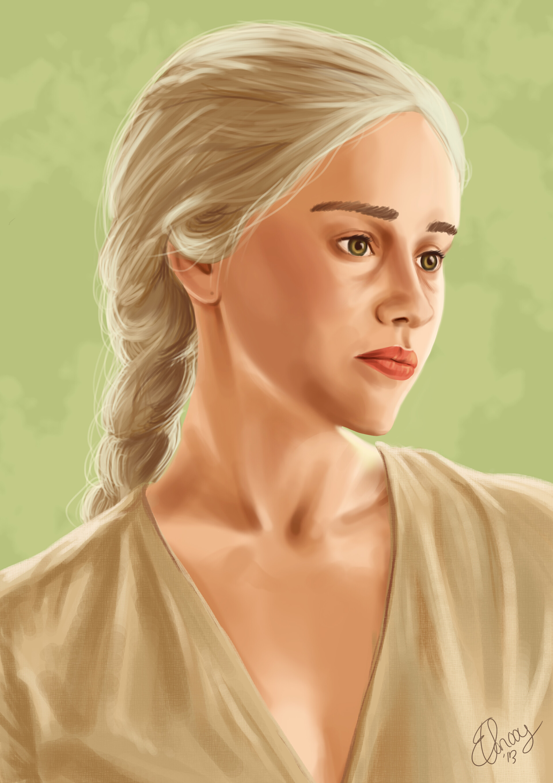artstation khaleesi eveline lanooij
