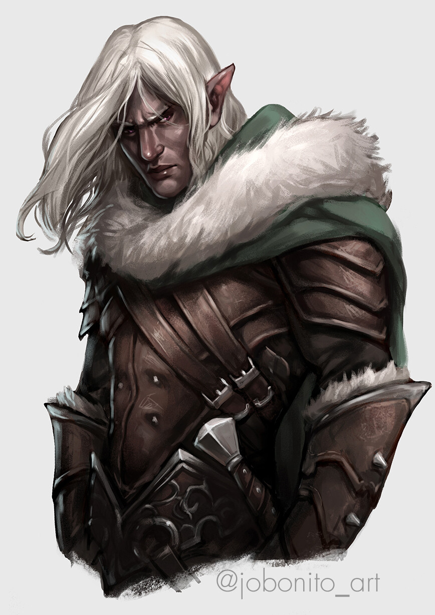Artstation - Drizzt Do'urden Fanart