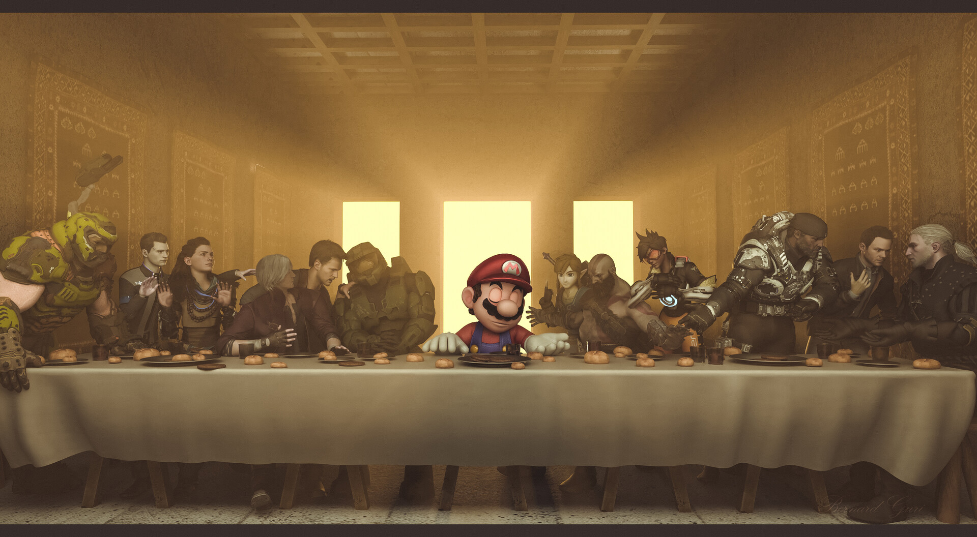 ArtStation The Last Supper, Video Games