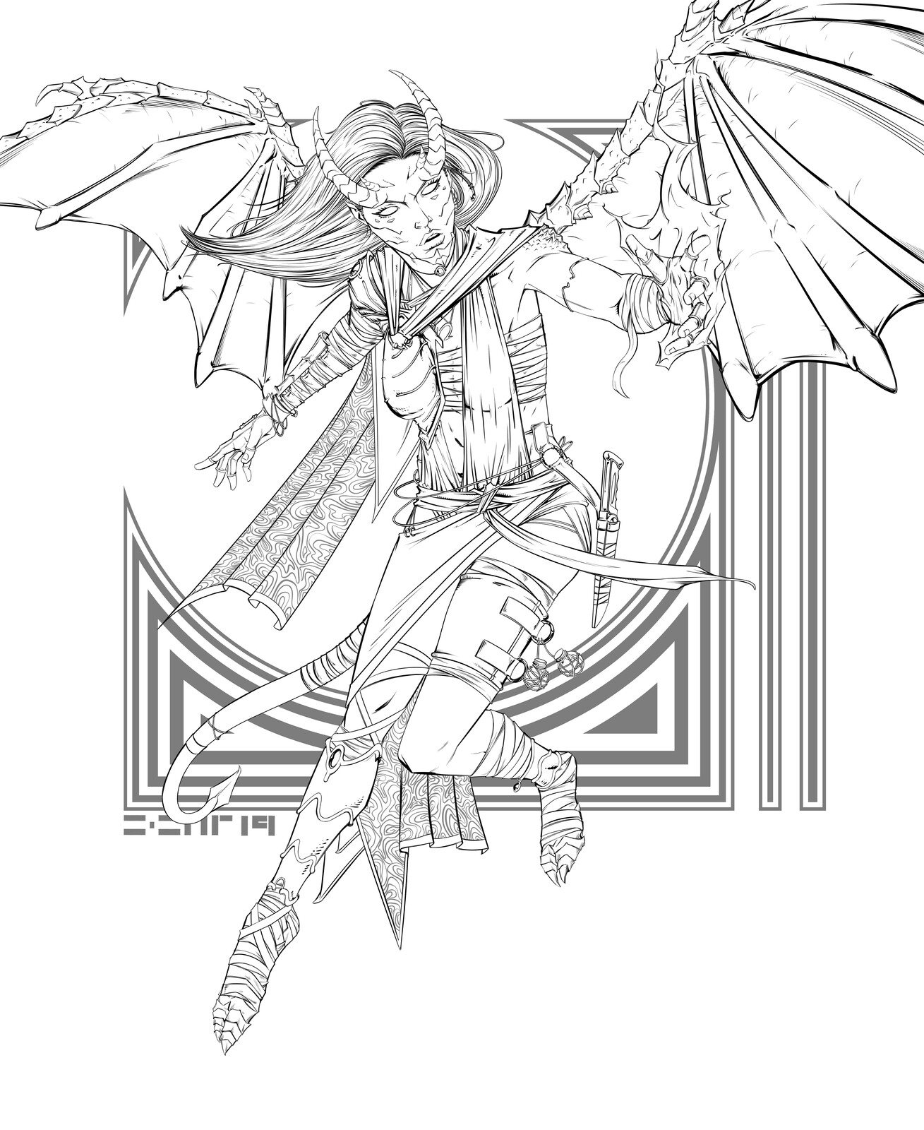 Tiefling Dragon Form