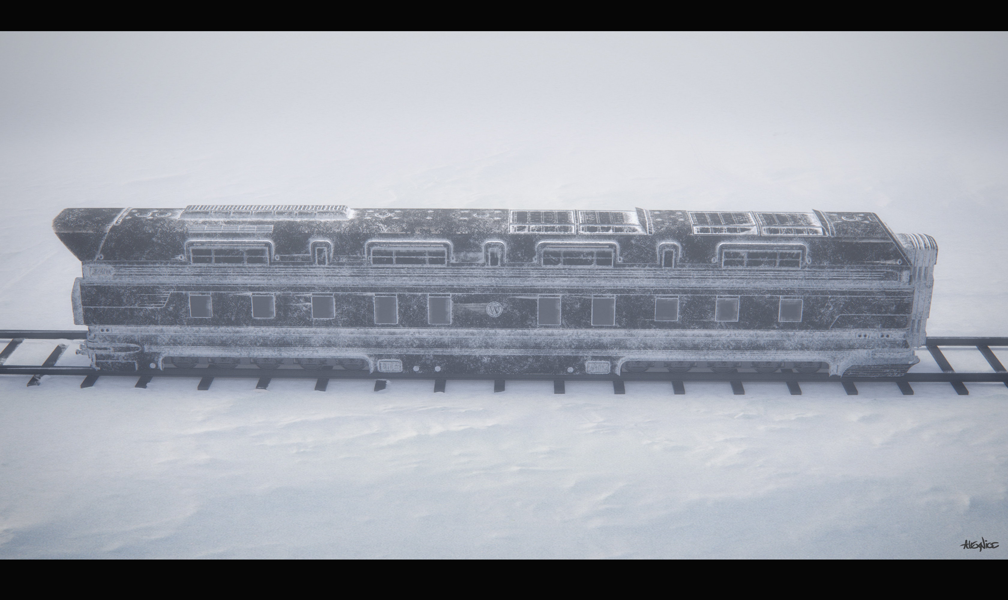 Alex Nice - Snowpiercer Series Train Design