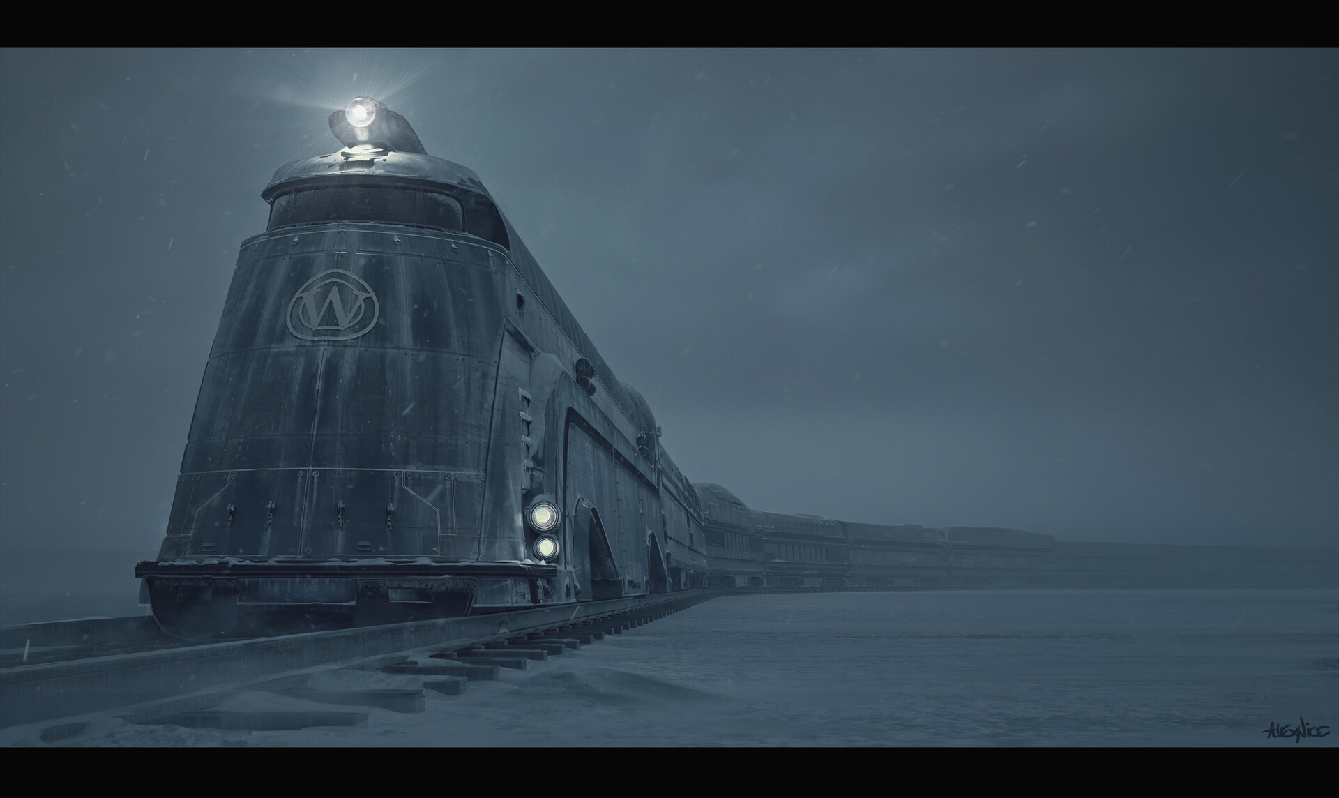 Alex Nice - Snowpiercer Series Train Design