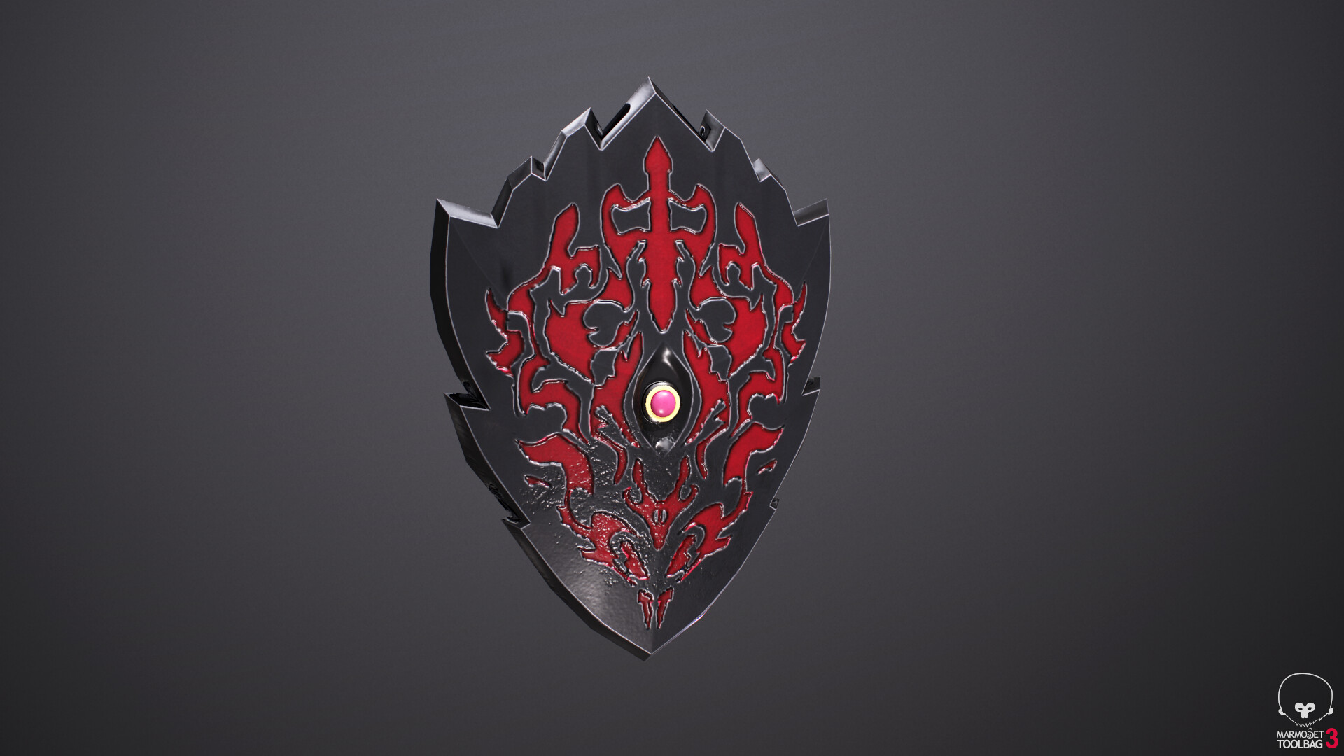 ArtStation Shield Hero Rage Shield artstation-shield-hero-rage-shield