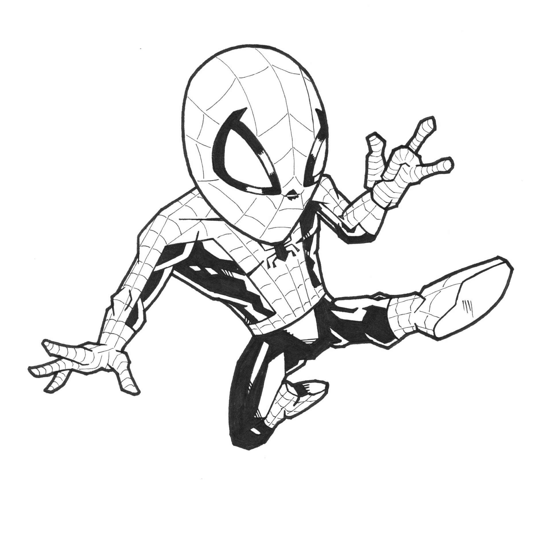 Artstation - Chibi Spidey