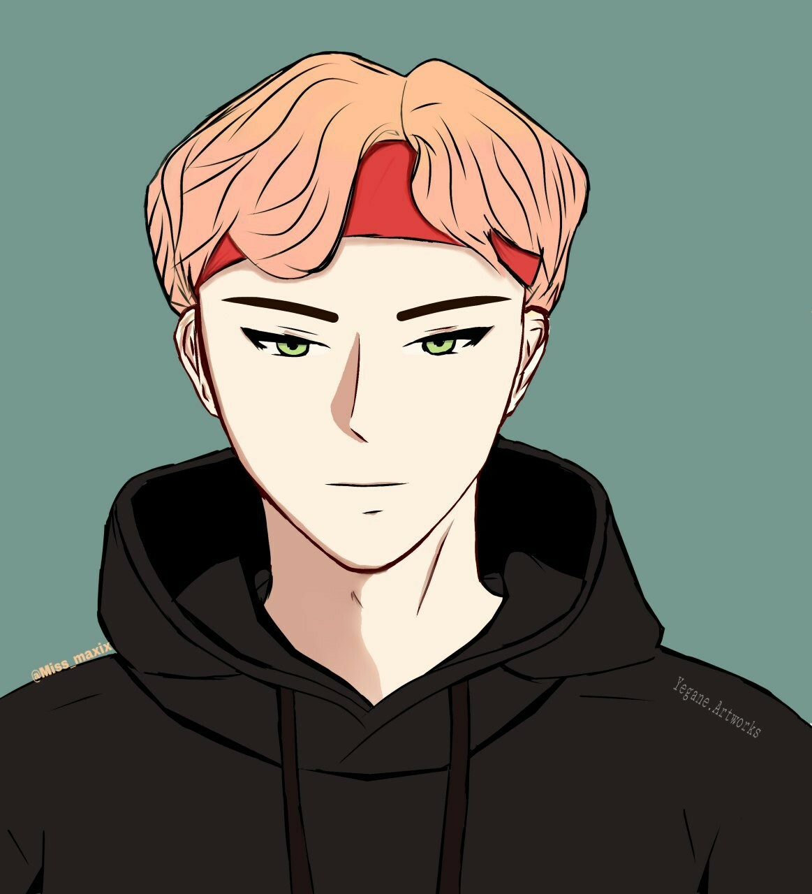 ArtStation Original manhwa style character
