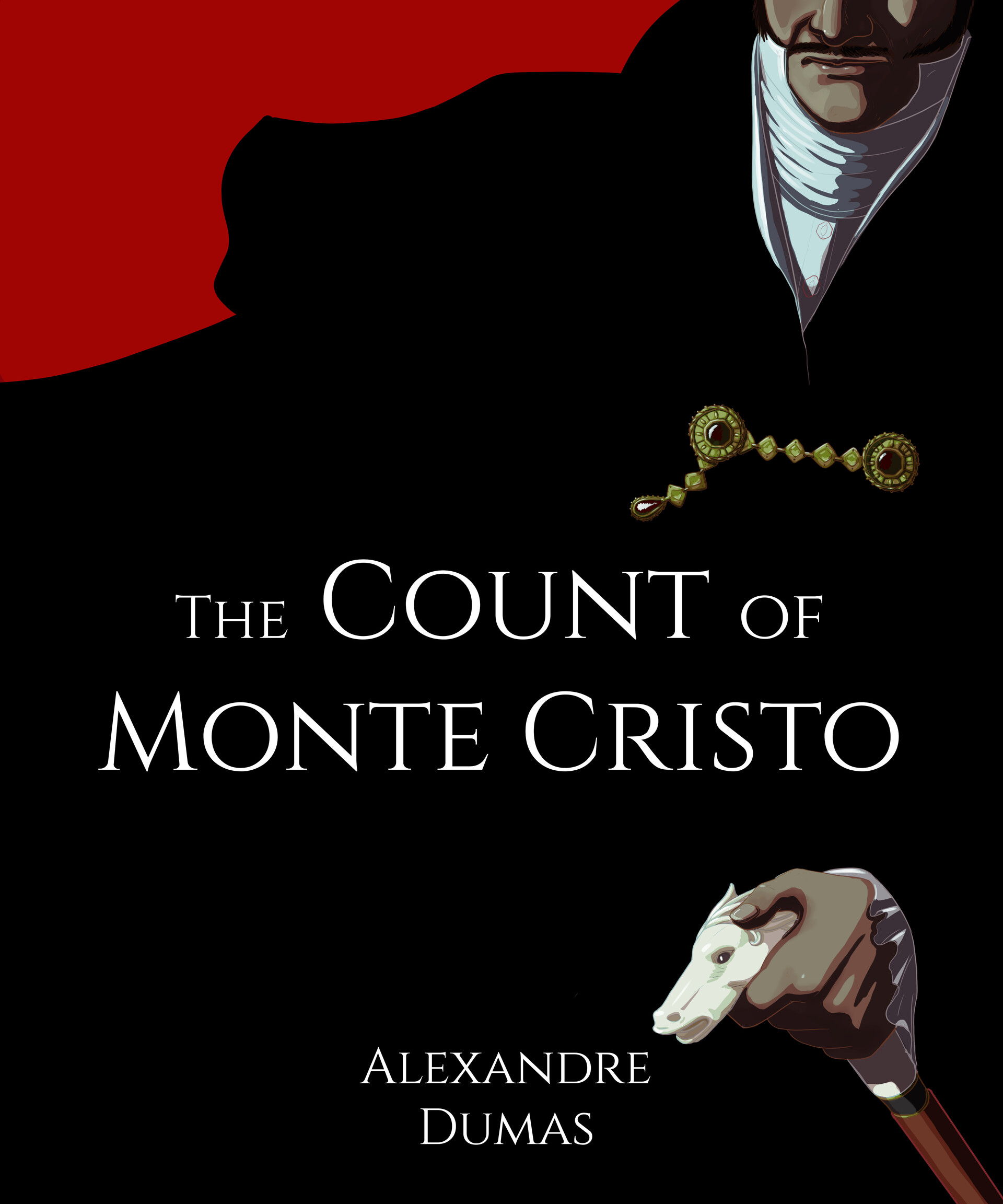 ArtStation The Count of Monte Cristo Book cover