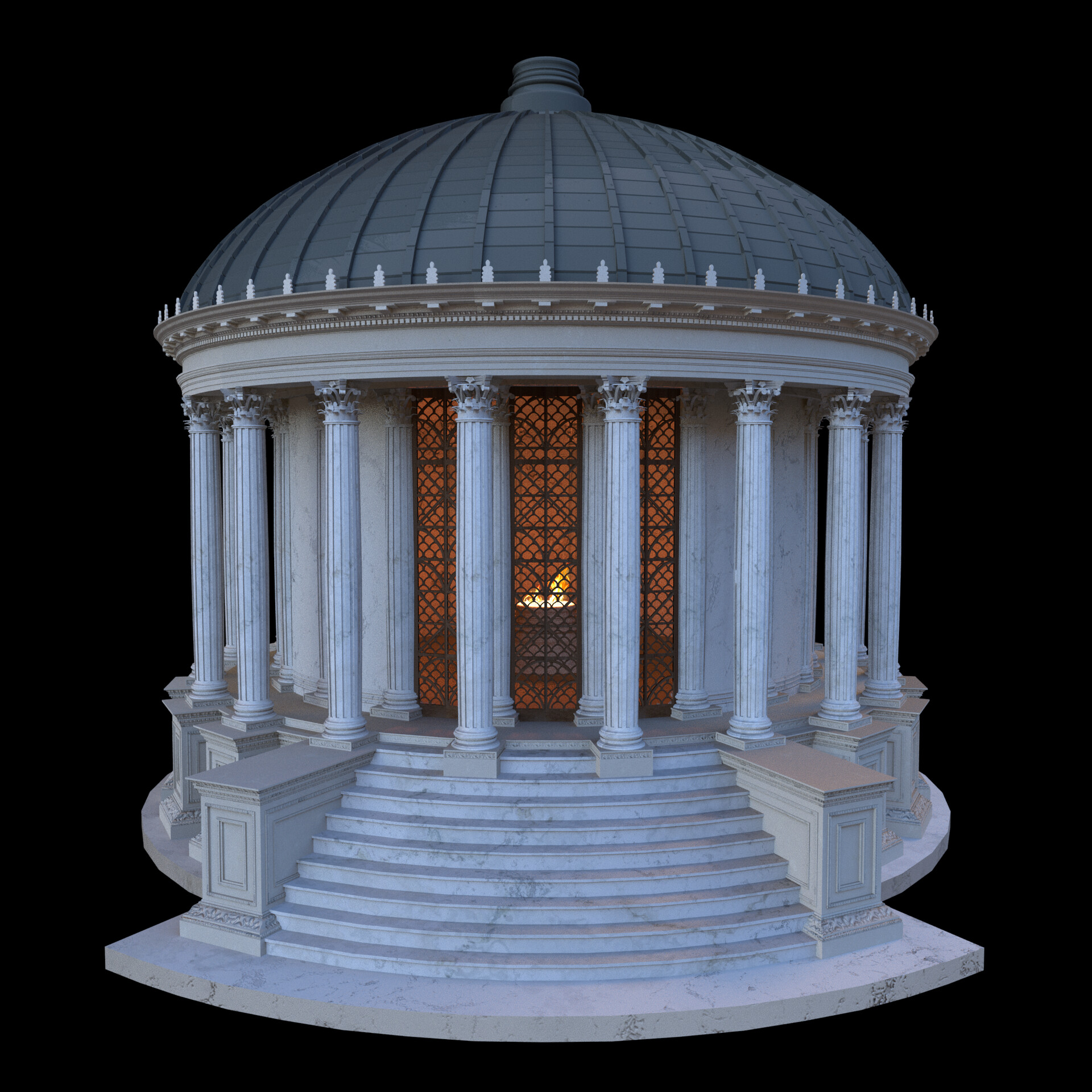 Alexander - Temple of Vesta Reconstruction