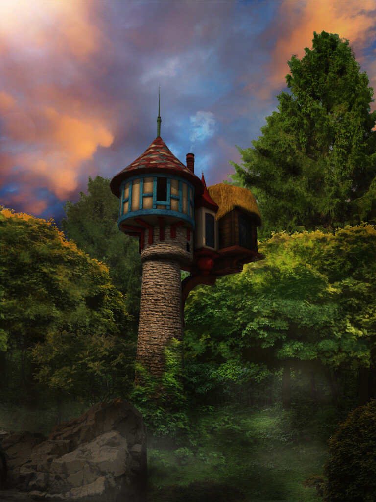 ArtStation - Rapunzel's Tower