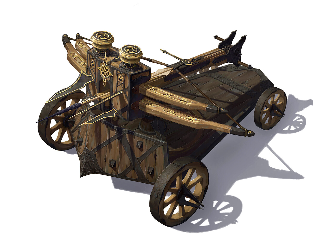 ArtStation Medieval ballista