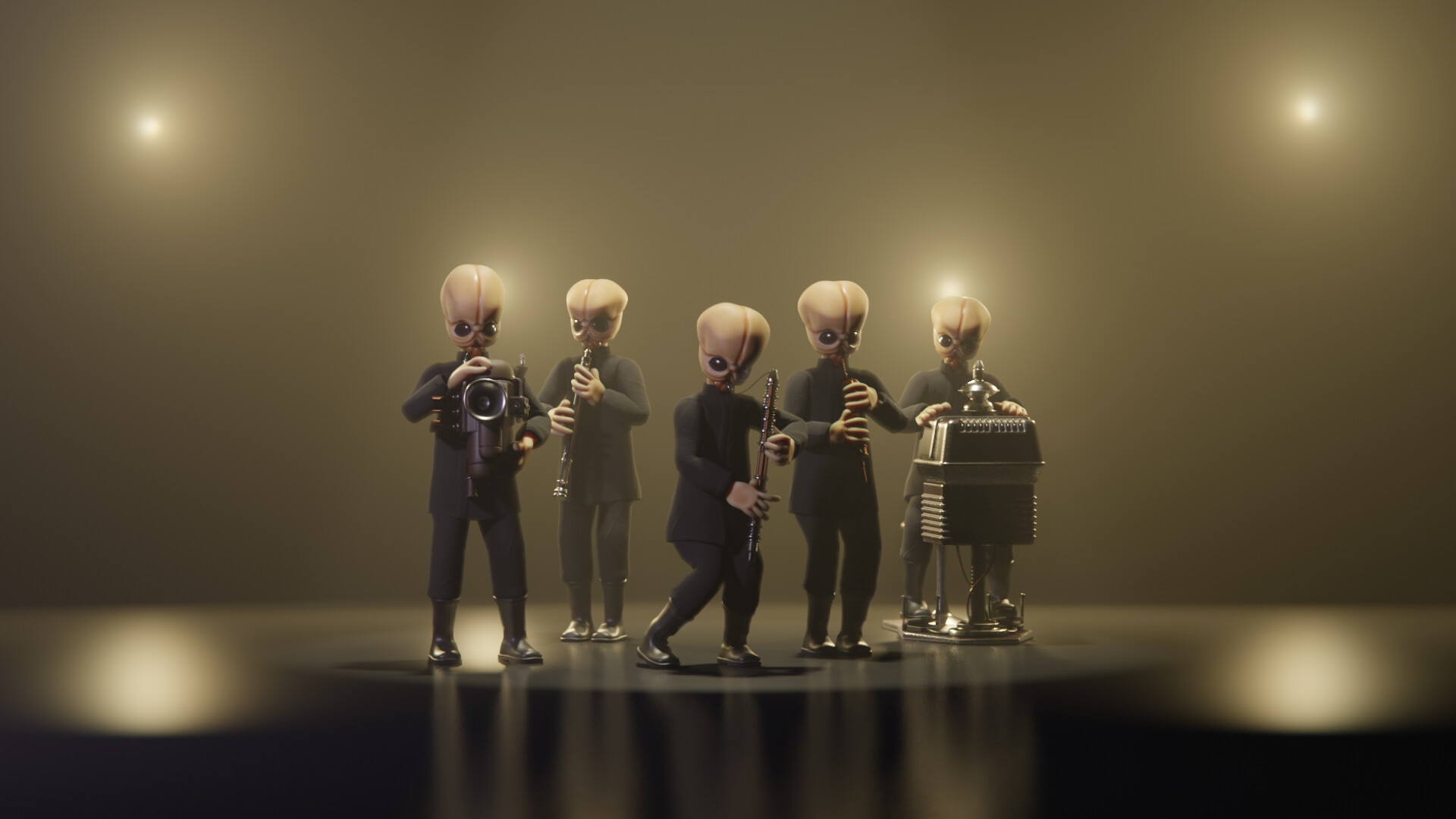 jongso lee star wars cantina band
