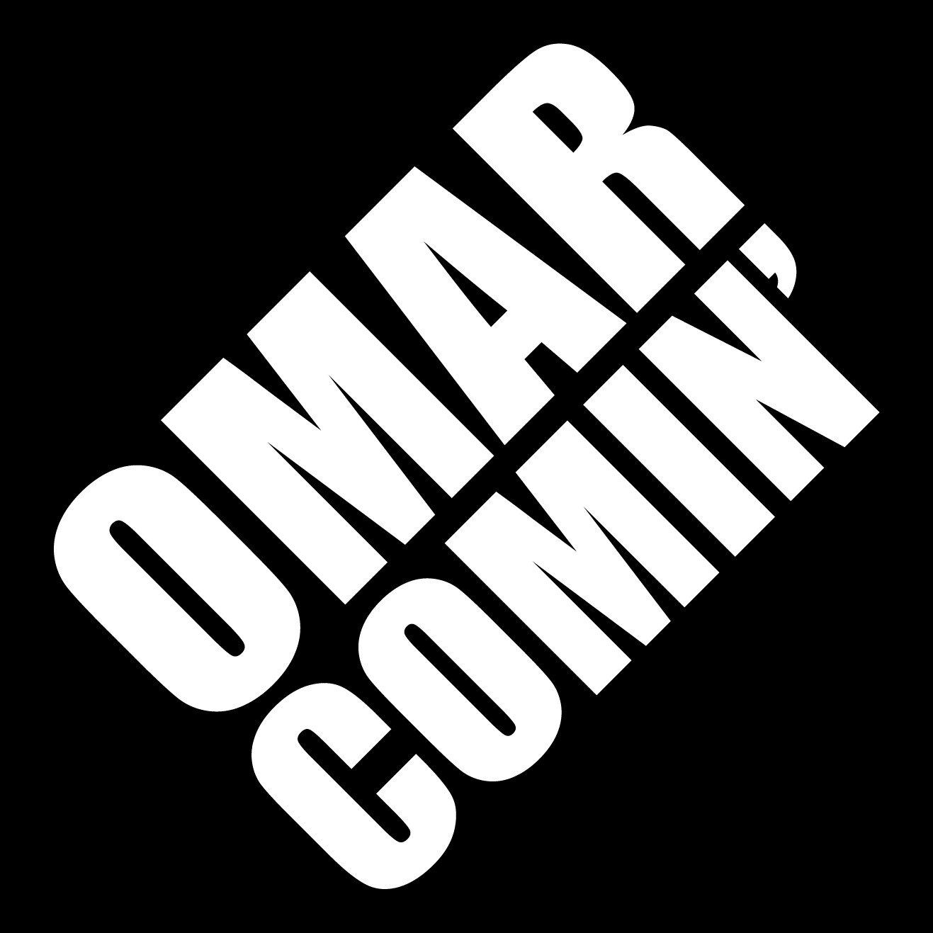 The final version of the Omar Comin' sticker