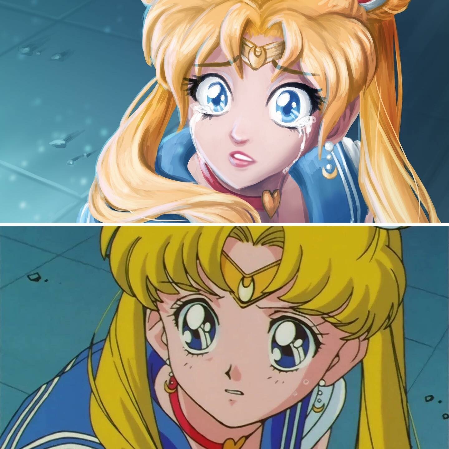 Heather Lynch Sailor Moon Redraw Challenge 2020 I am currently trying to figure out which pieces to enlarge and and wallpaper my walls with. sailor moon redraw challenge 2020