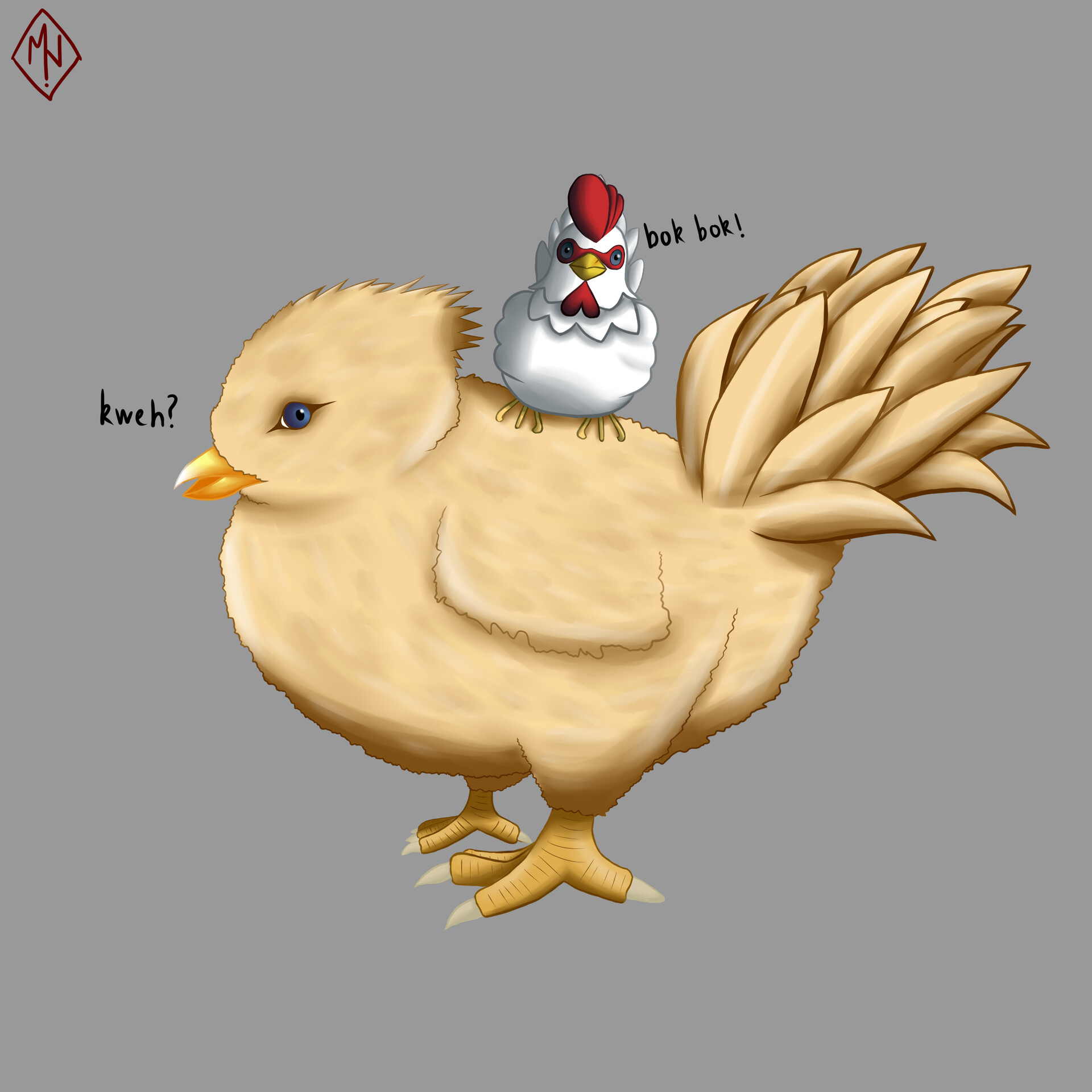 Artstation Chicken Keru