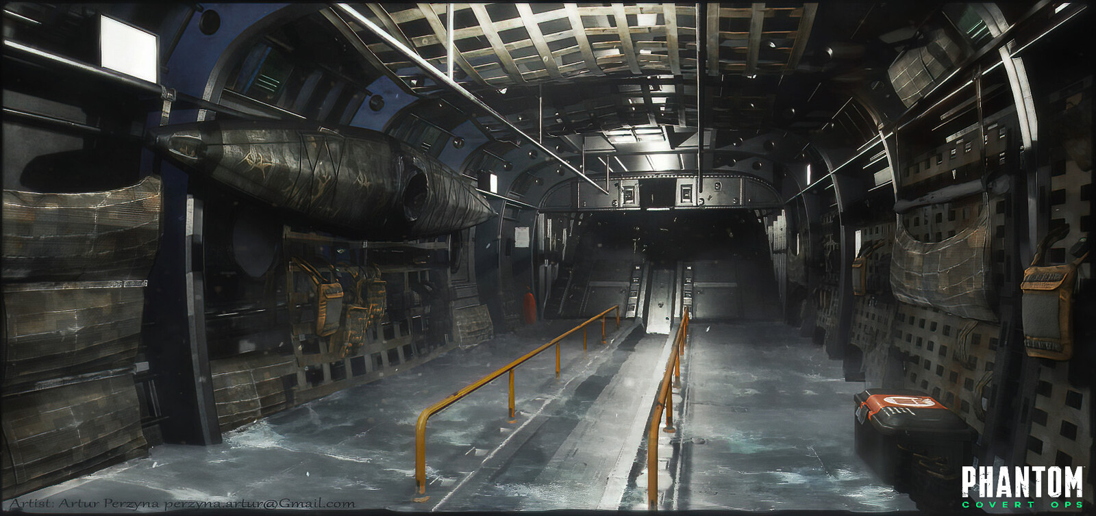 Chinook Helicopter, Unreal 4
Game startup enviro in Phantom: Covert ops