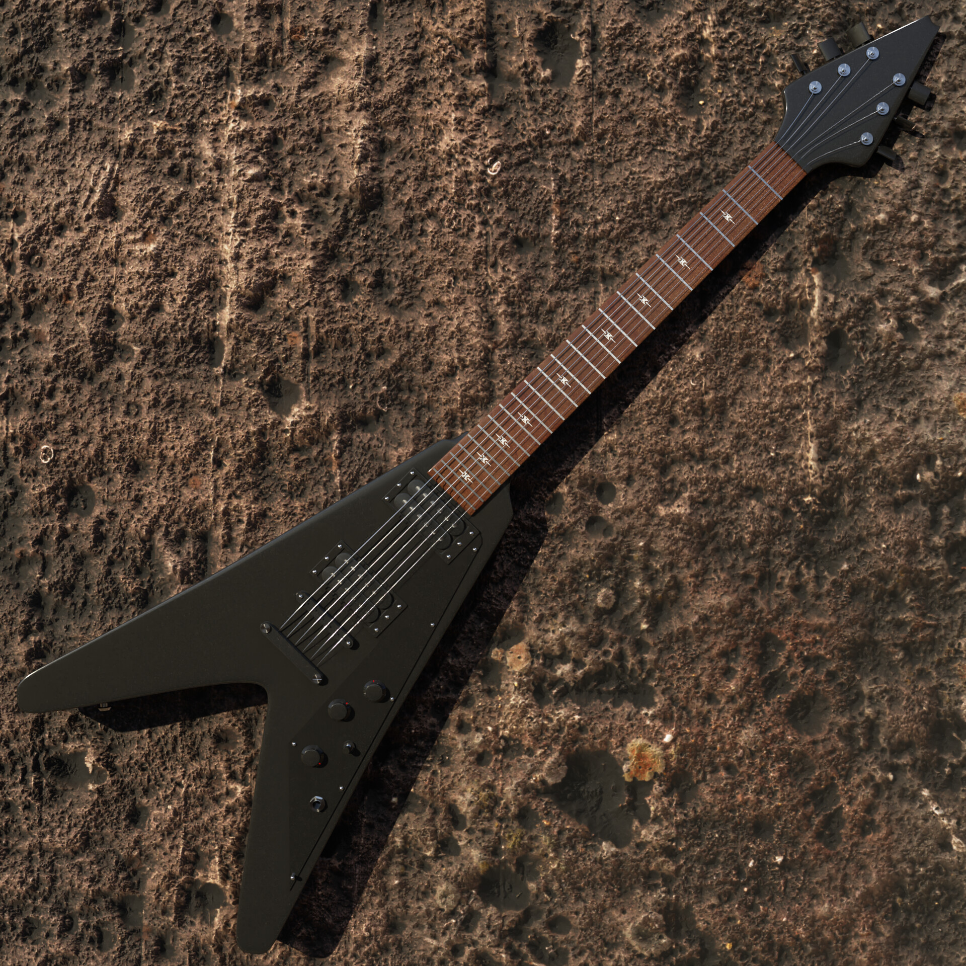 Stagg flying shop v guitar