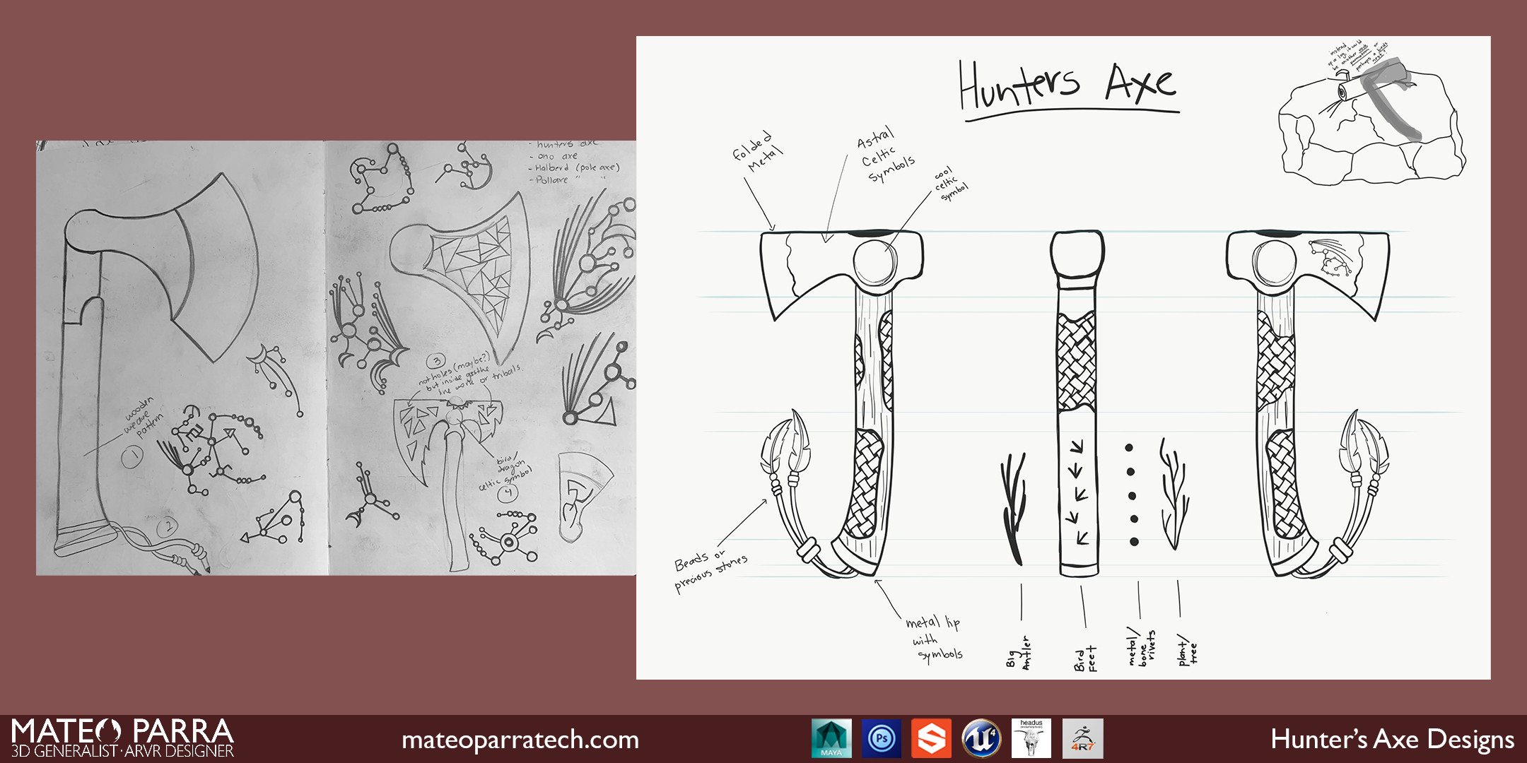 Hunter’s Axe Designs.