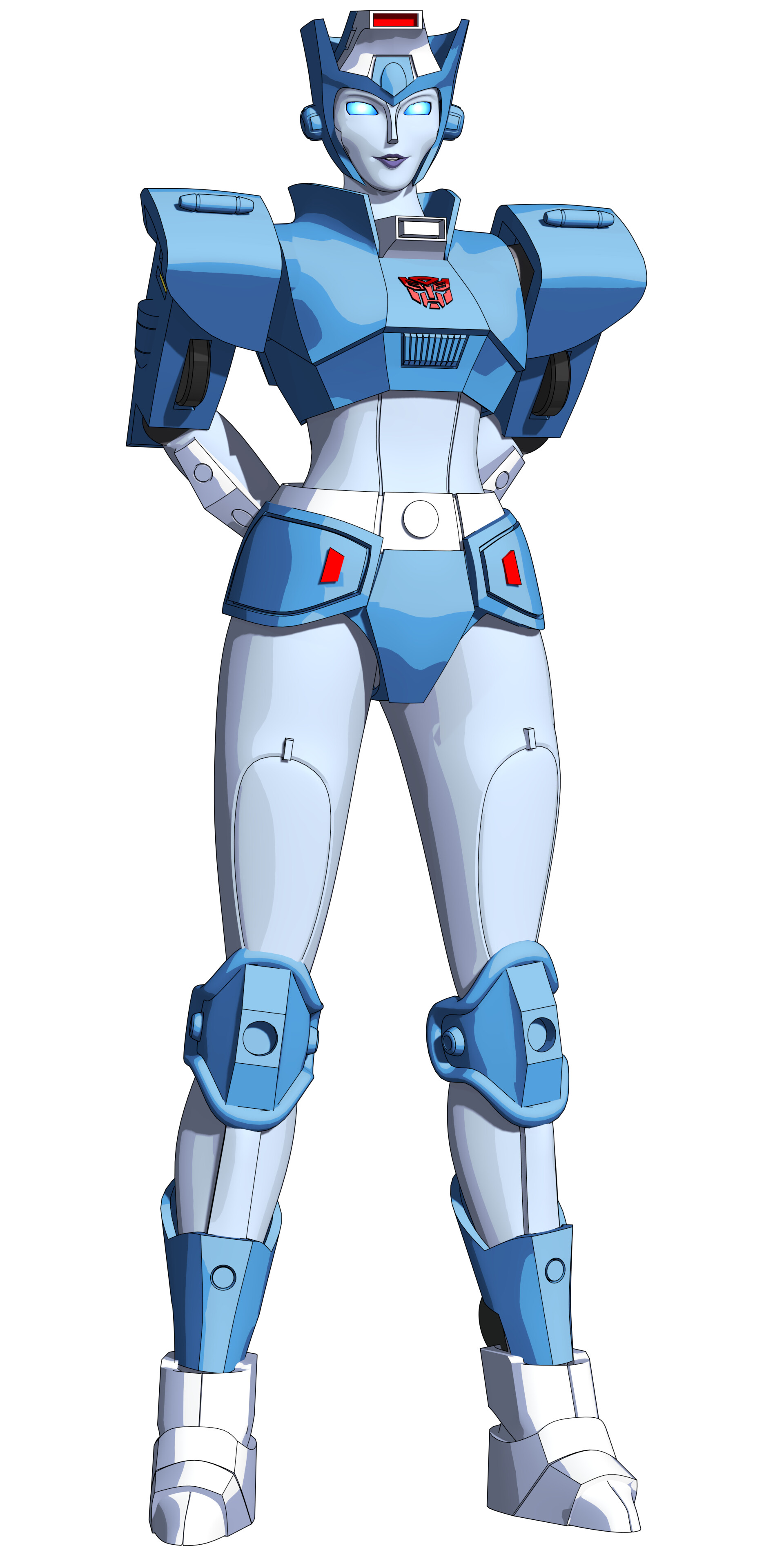 Andrew Au Transformers G1 Female Autobots showcase Materials